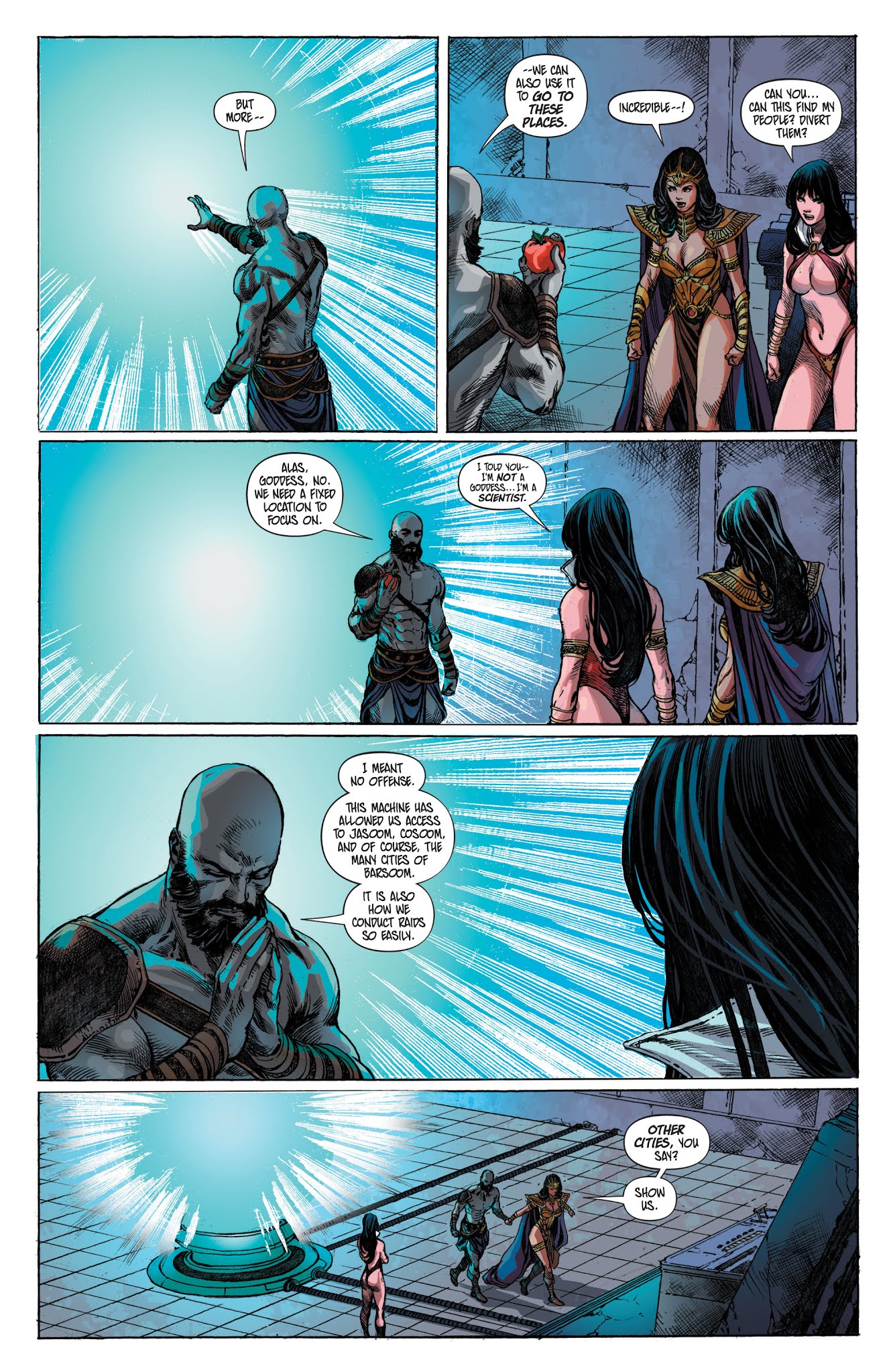 Read online Vampirella/Dejah Thoris comic -  Issue #4 - 20