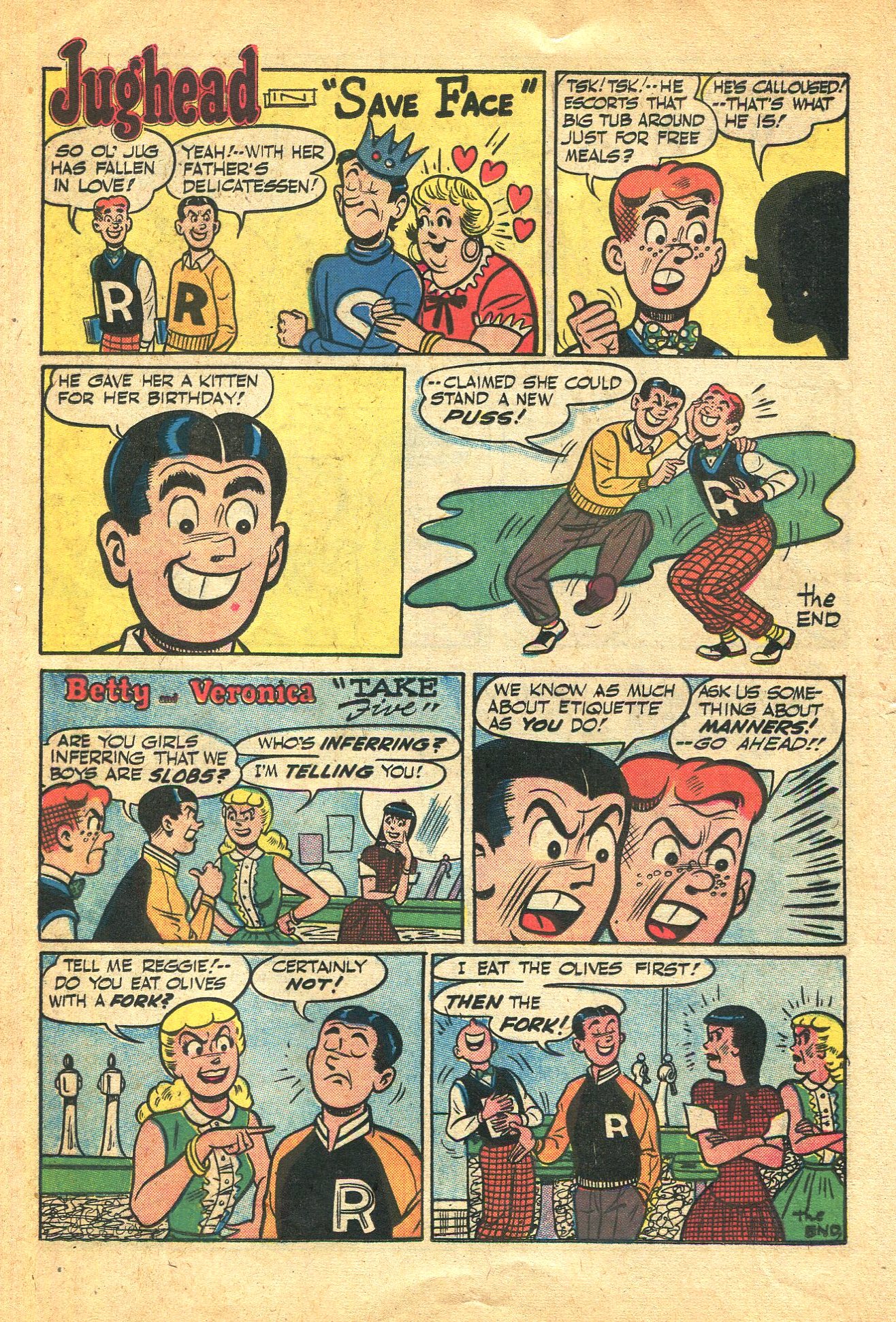 Read online Archie's Joke Book Magazine comic -  Issue #26 - 16