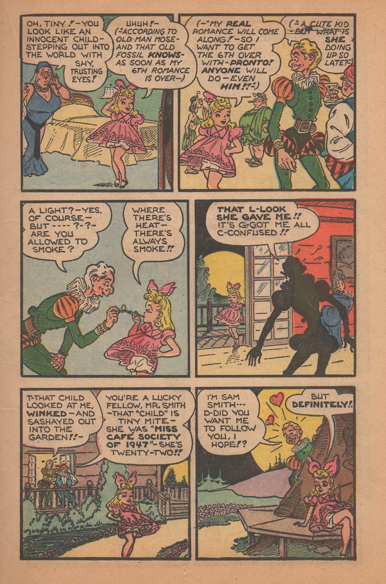 Read online Li'l Abner Comics comic -  Issue #67 - 17