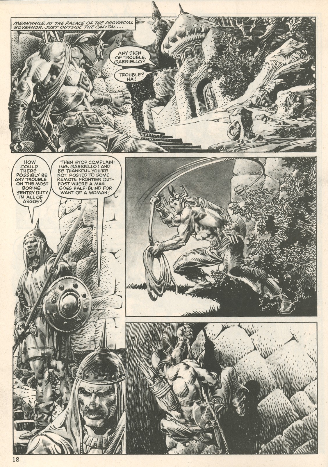 Read online The Savage Sword Of Conan comic -  Issue #107 - 18
