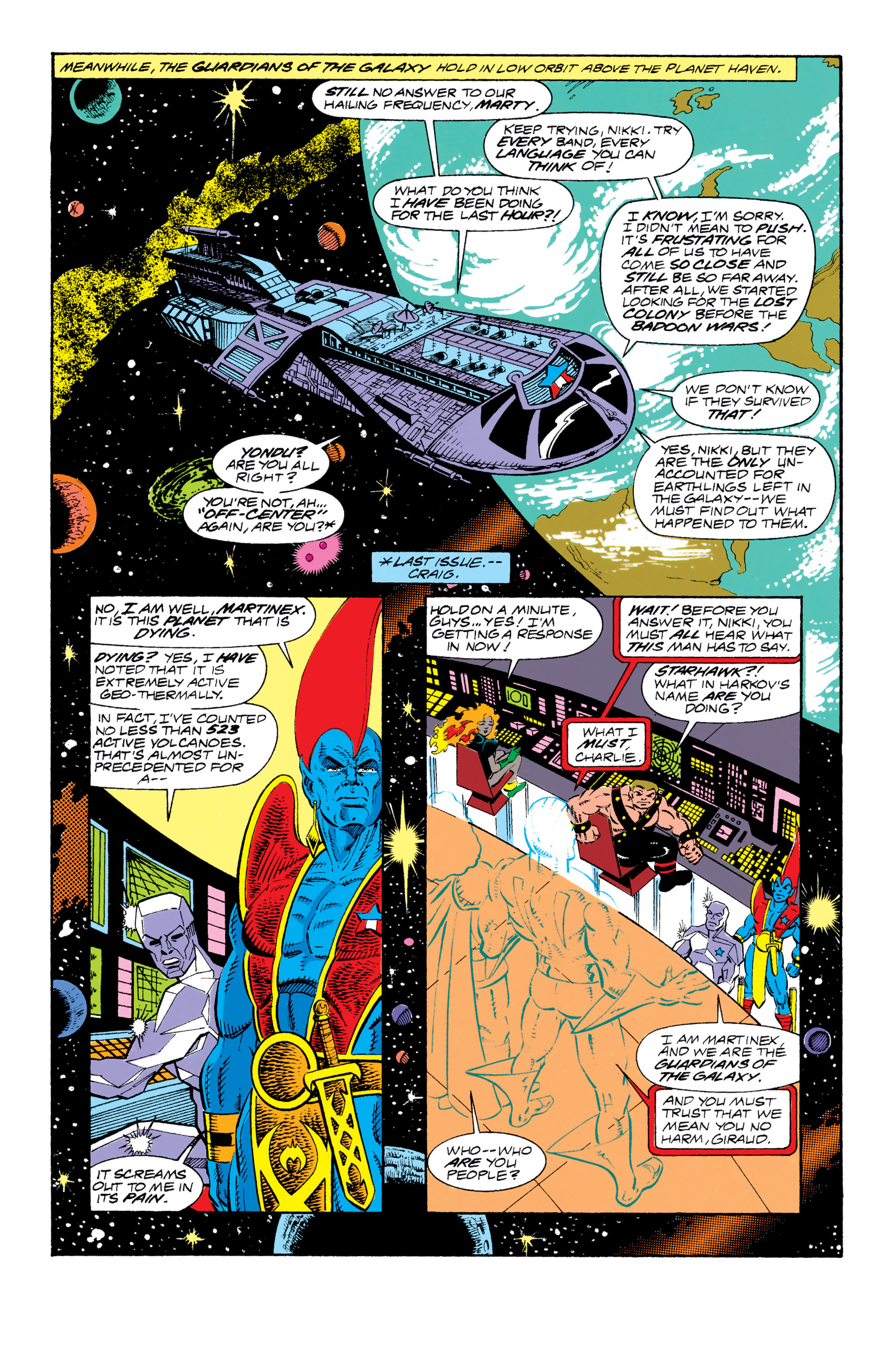 Read online Guardians of the Galaxy (1990) comic -  Issue # _TPB Guardians of the Galaxy by Jim Valentino 2 (Part 1) - 32