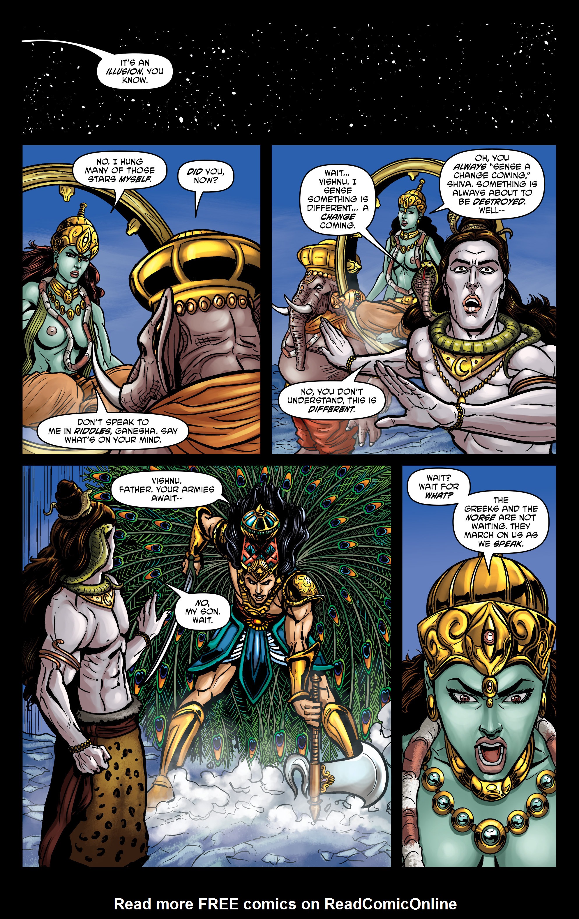 Read online God Is Dead comic -  Issue #37 - 13