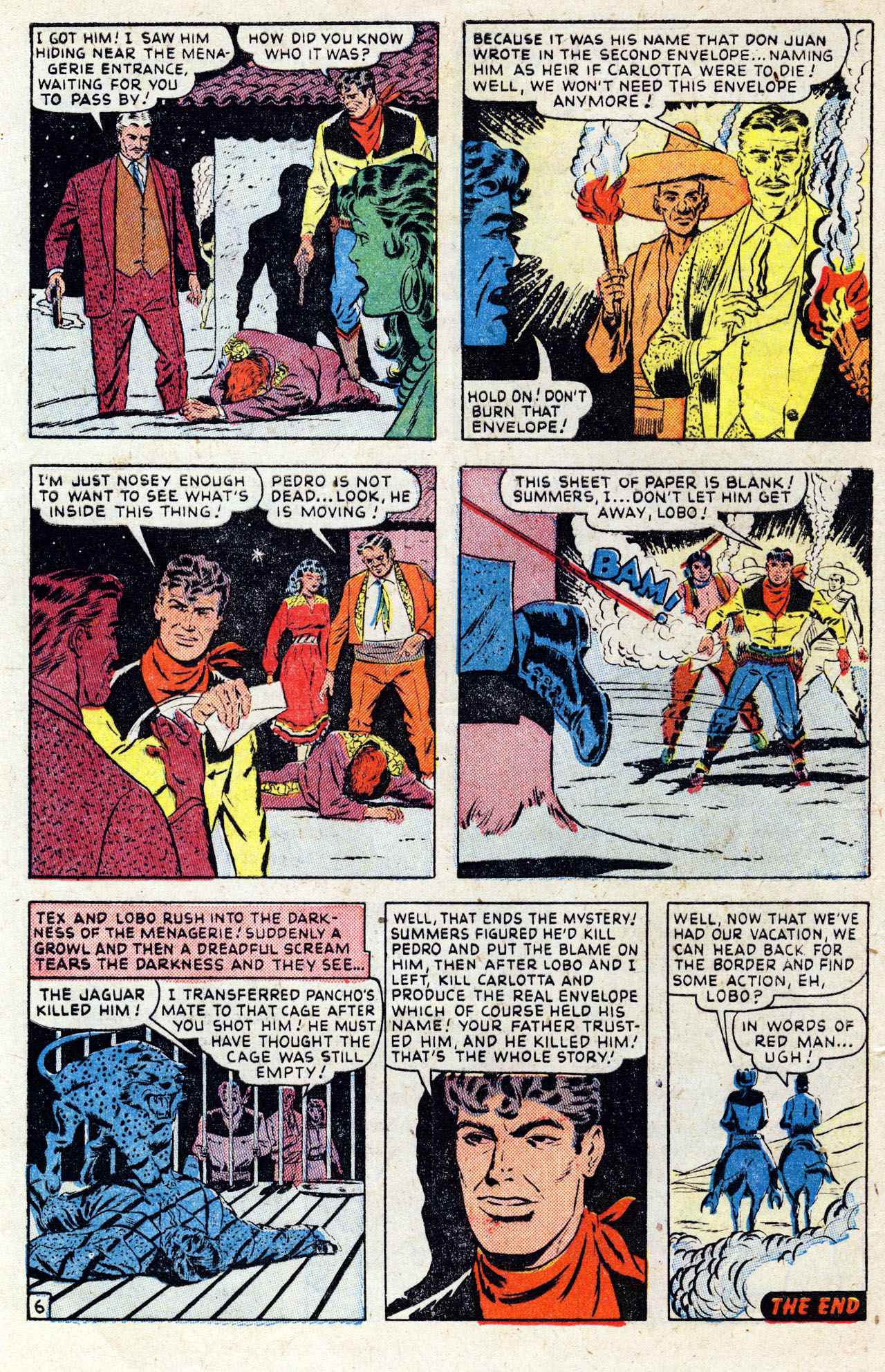 Read online Tex Morgan comic -  Issue #6 - 8