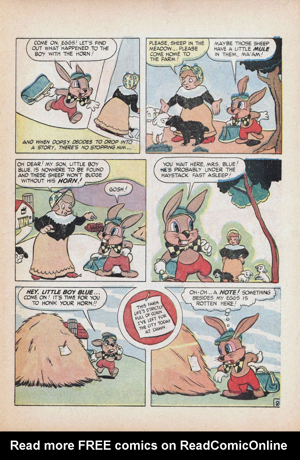 Read online Frisky Animals on Parade comic -  Issue #1 - 29