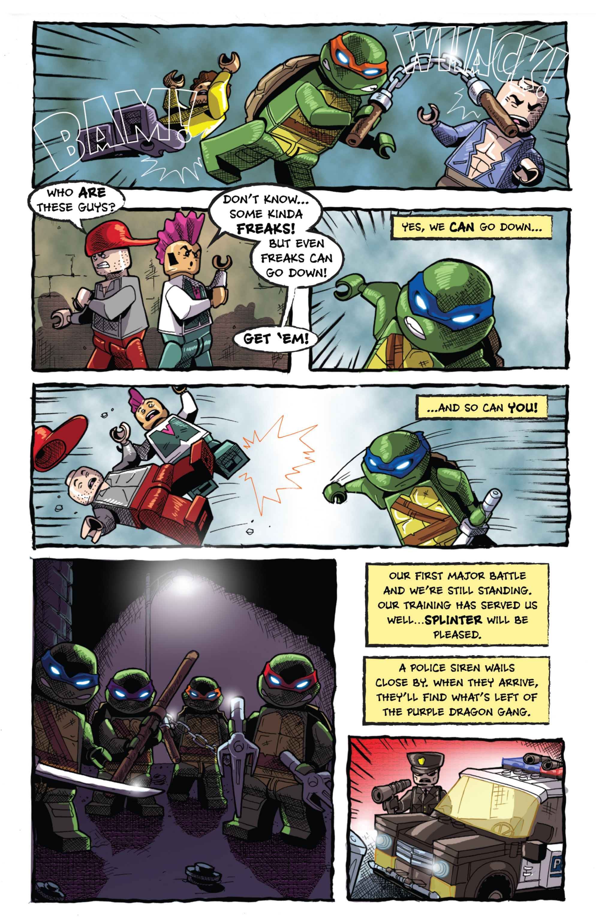 Read online Teenage Mutant Ninja Turtles New Animated Adventures comic -  Issue #12 - 23