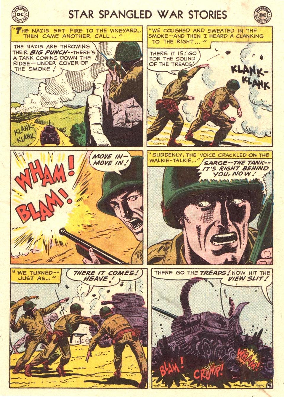 Read online Star Spangled War Stories (1952) comic -  Issue #43 - 31