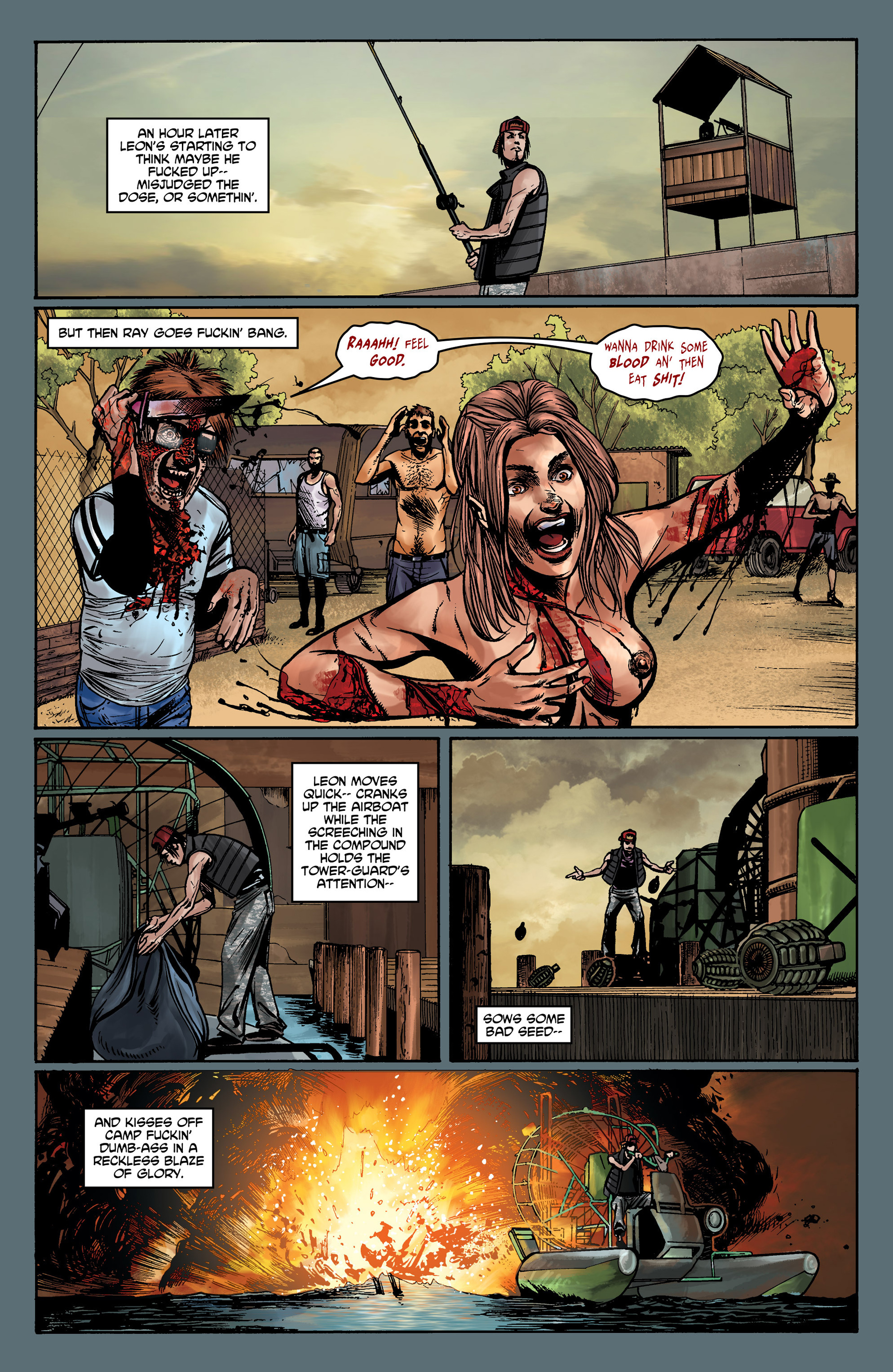 Read online Crossed: Badlands comic -  Issue #6 - 13