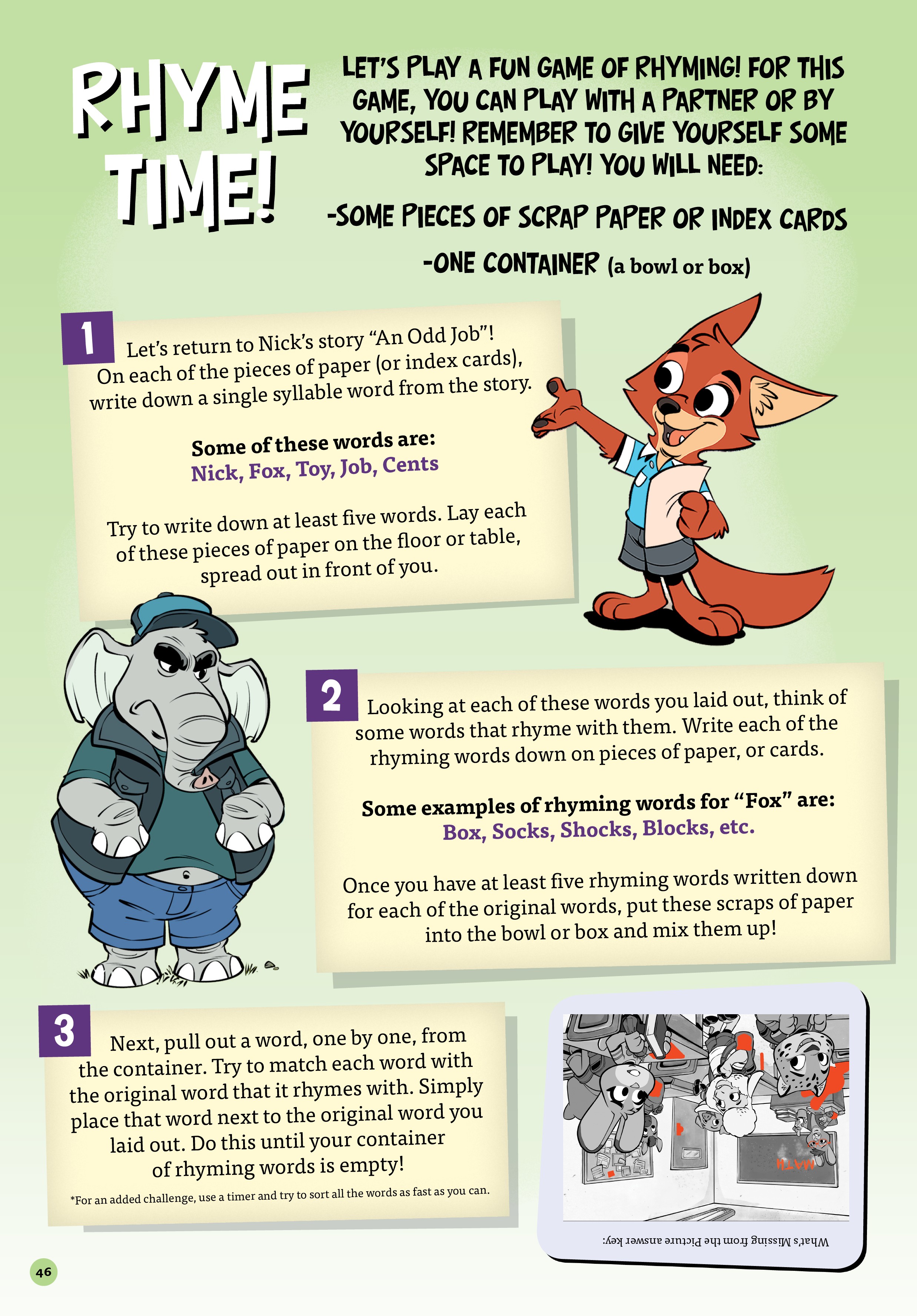 Read online Zootopia: A Hard Day's Work comic -  Issue # Full - 44