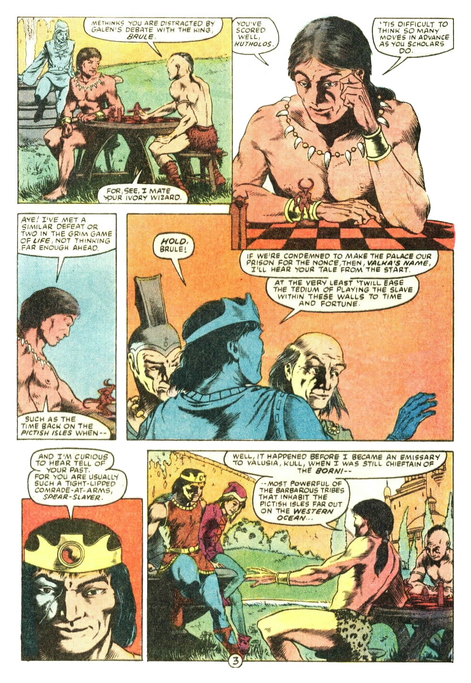 Read online Kull The Conqueror (1983) comic -  Issue #4 - 5