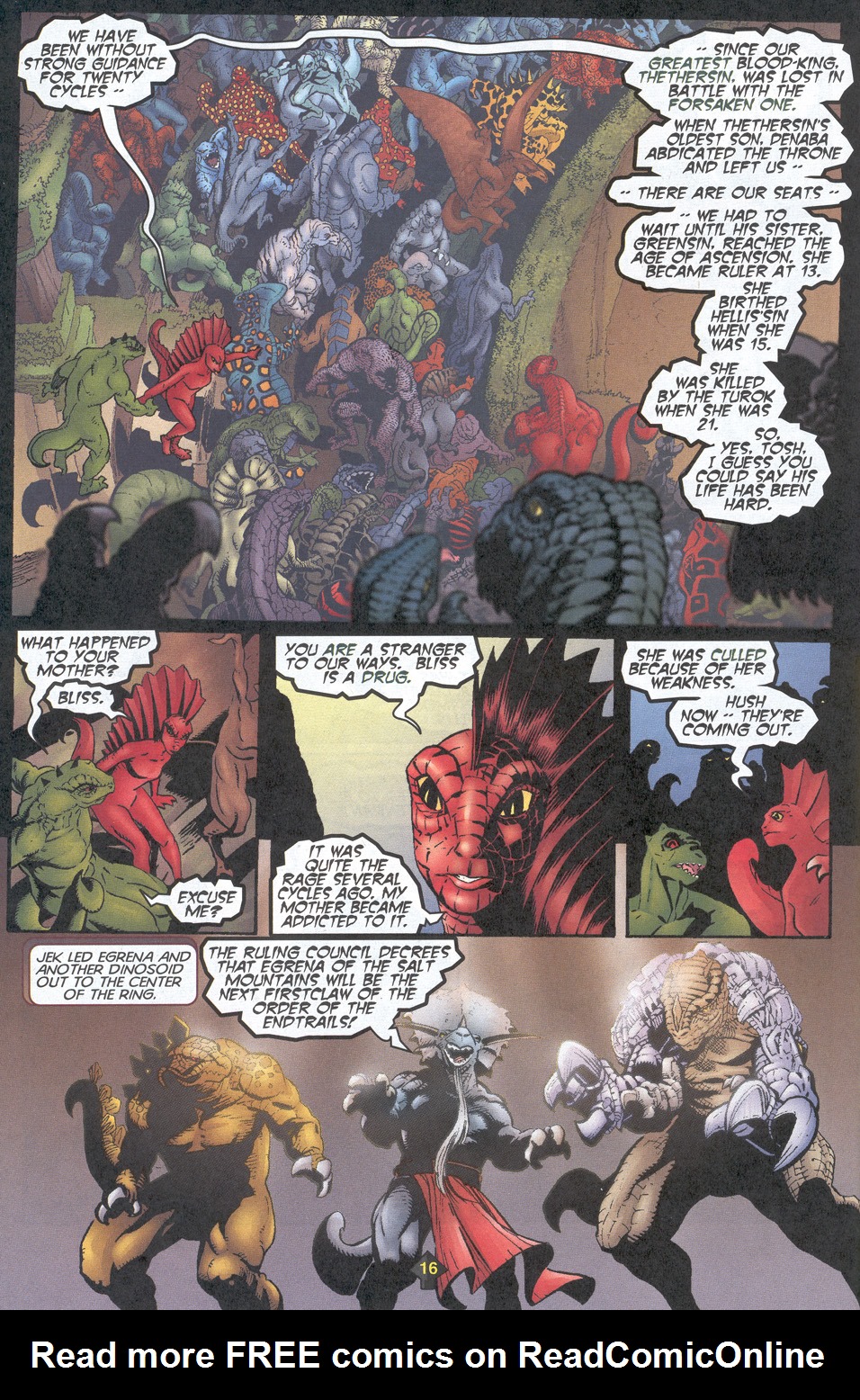 Read online Turok: Child of Blood comic -  Issue # Full - 15