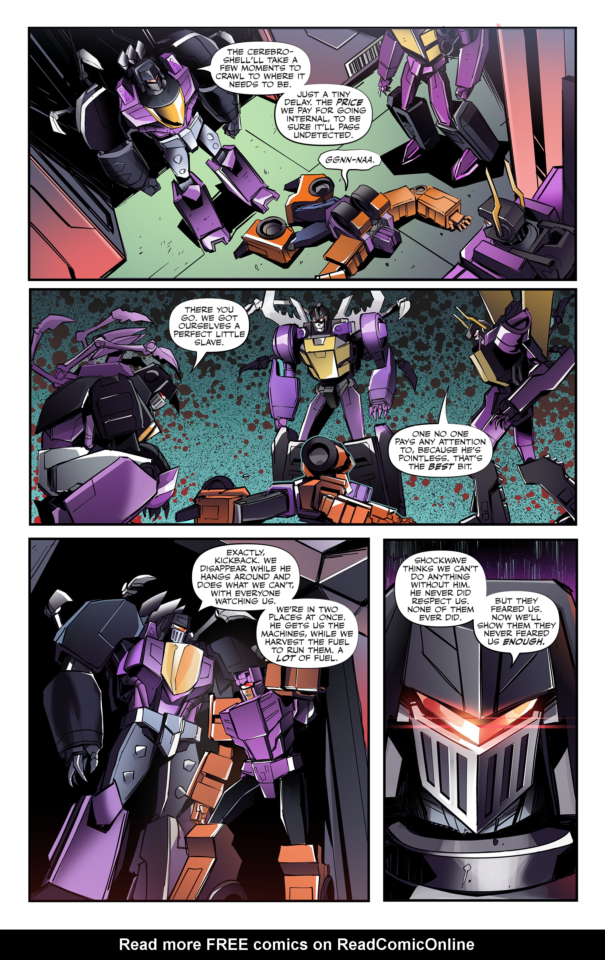 Read online Transformers: Escape comic -  Issue #2 - 18