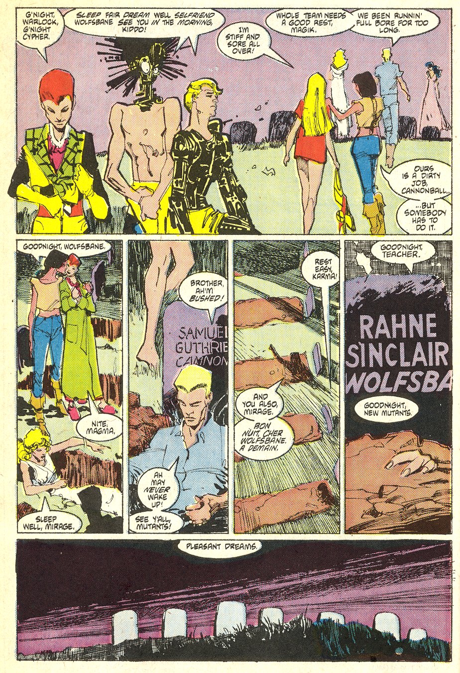 Read online The New Mutants comic -  Issue #38 - 6