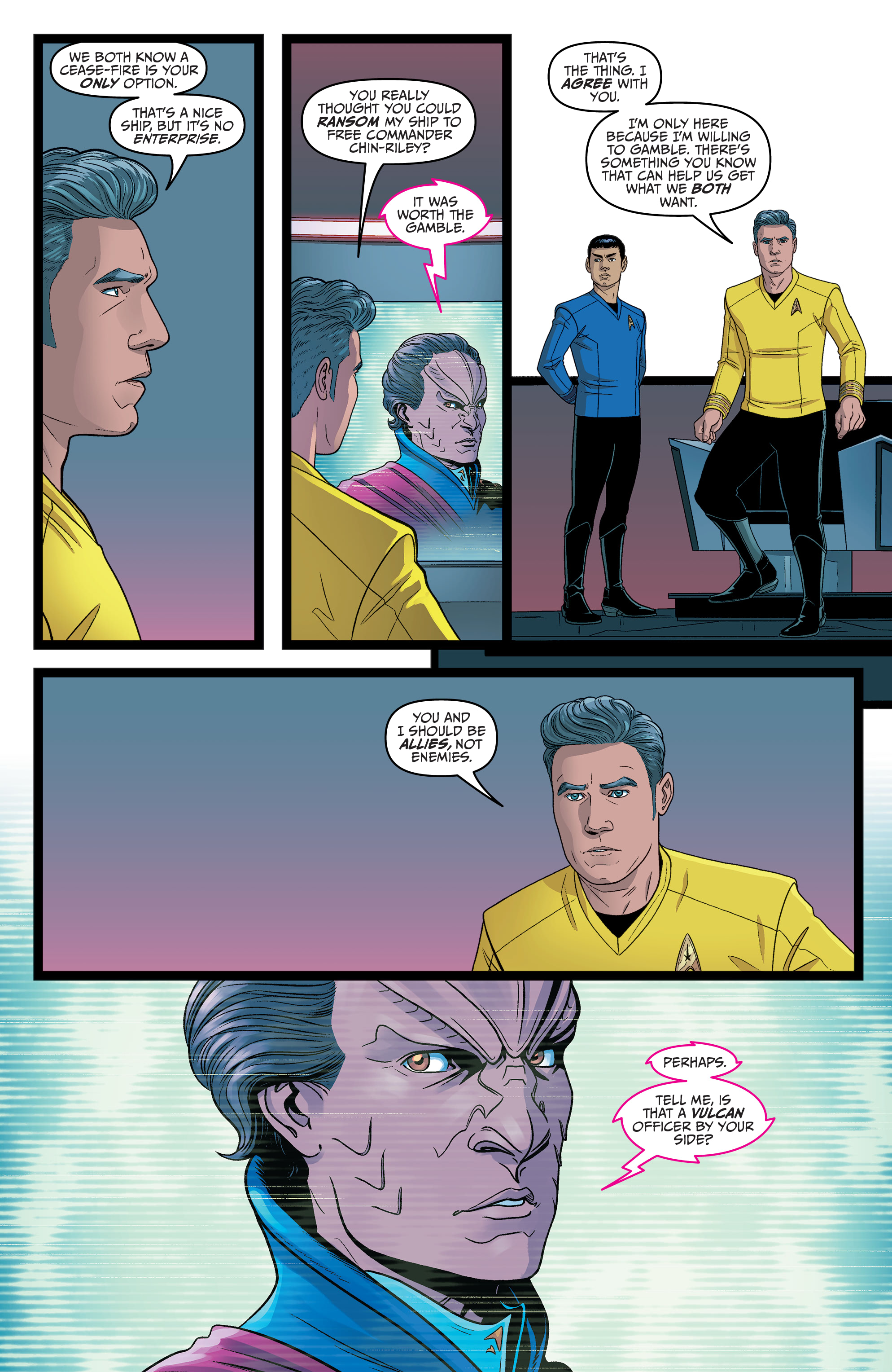 Read online Star Trek: Strange New Worlds - The Illyrian Enigma comic -  Issue #2 - 12