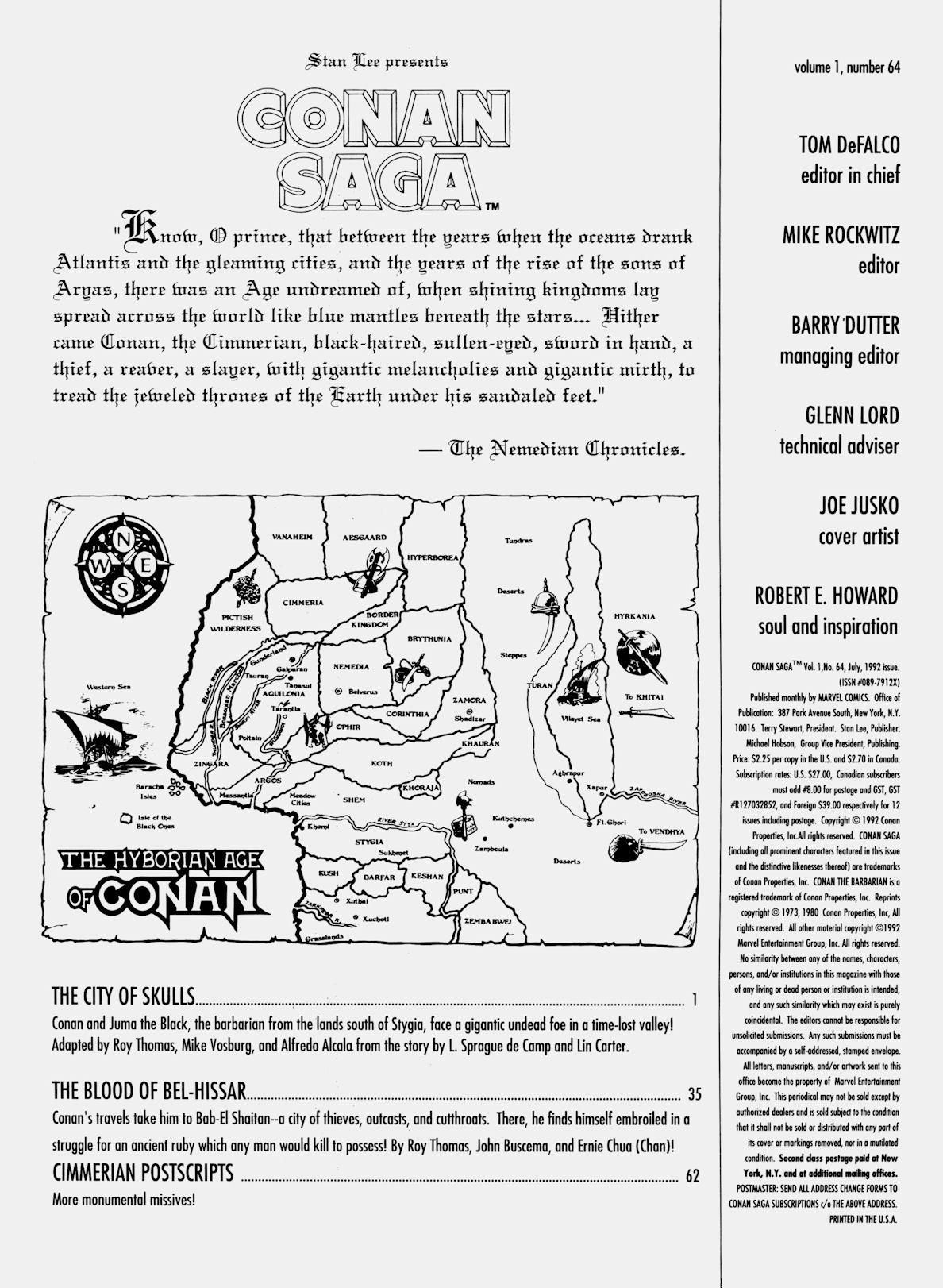 Read online Conan Saga comic -  Issue #64 - 2