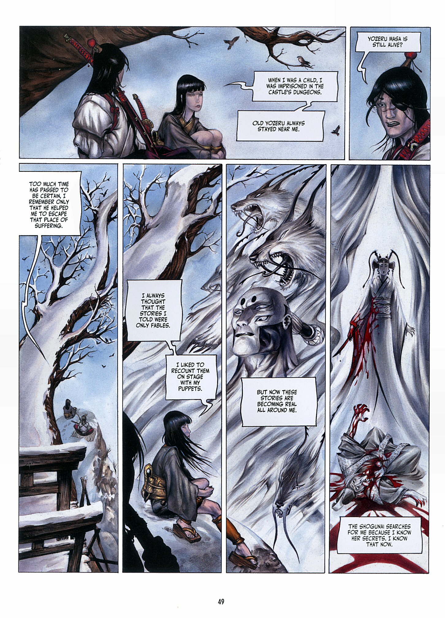 Read online Legend of the Scarlet Blades comic -  Issue # TPB - 50