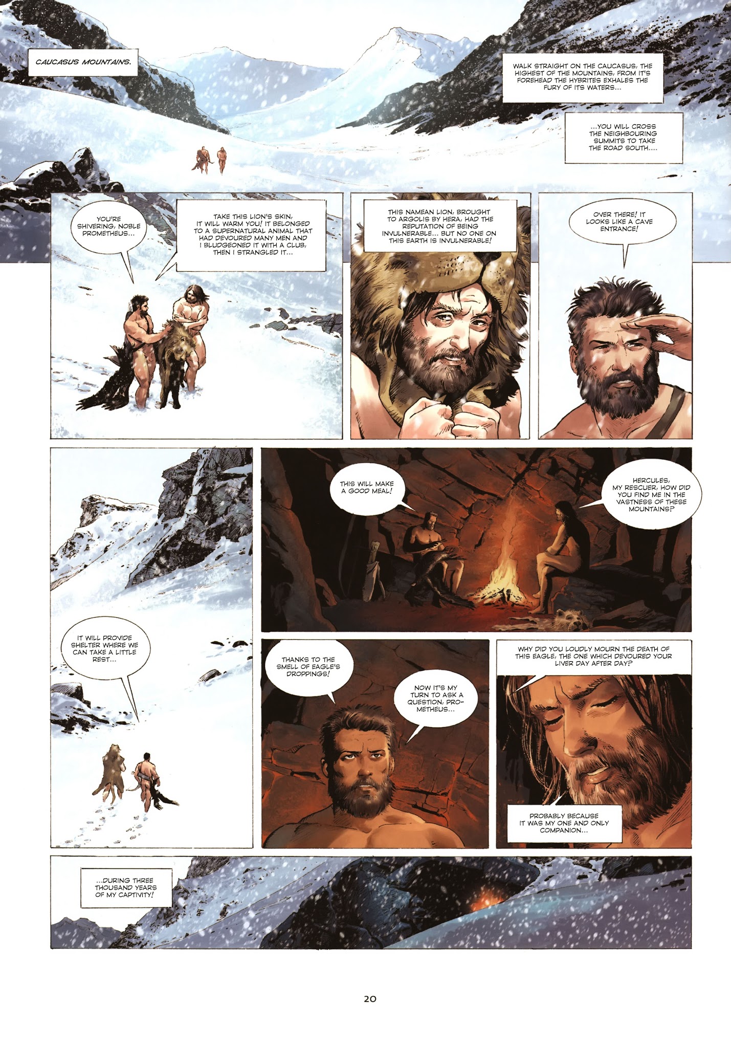 Read online Prometheus comic -  Issue #5 - 21