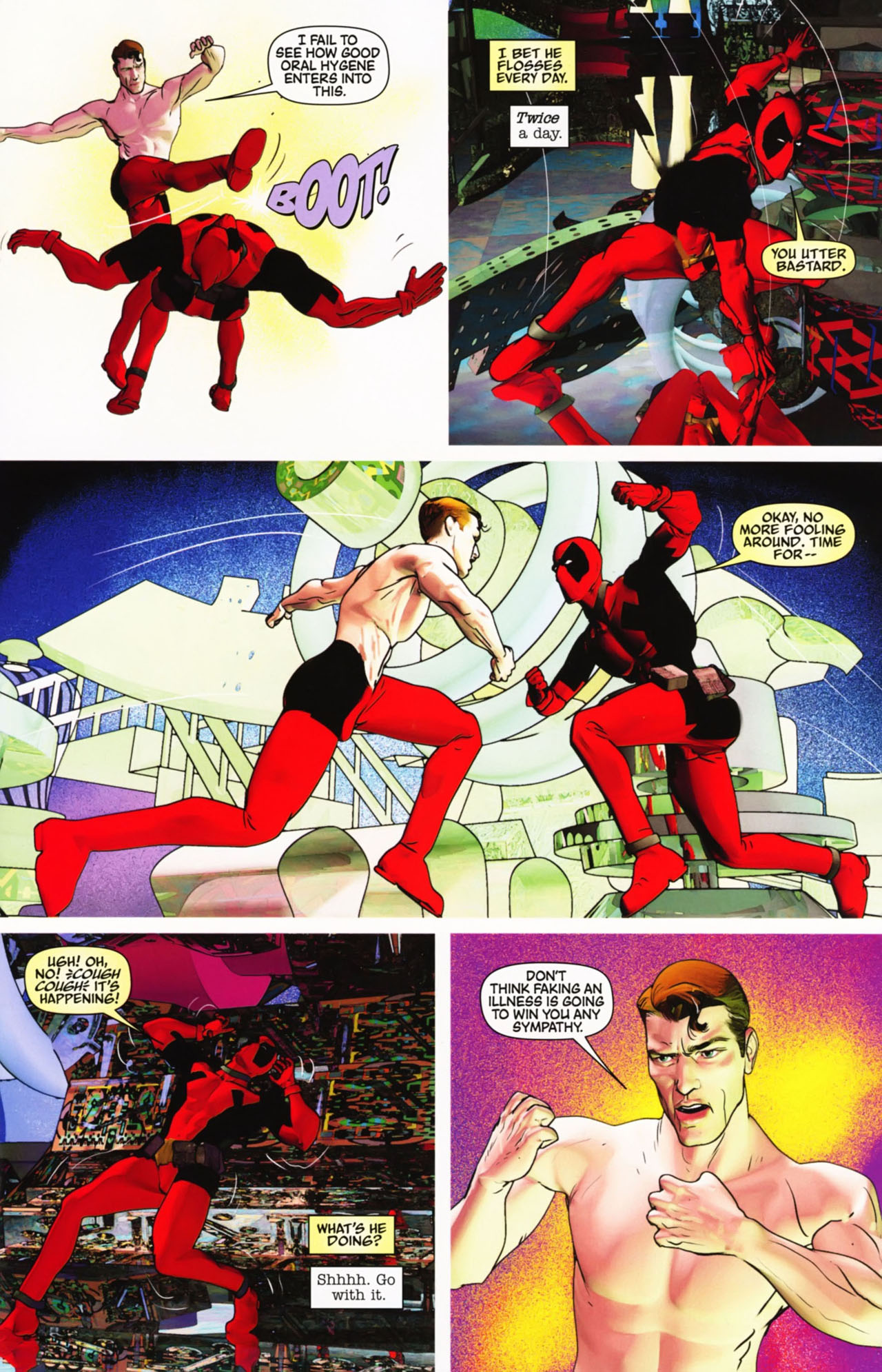 Read online Deadpool: Merc With a Mouth comic -  Issue #7 - 15