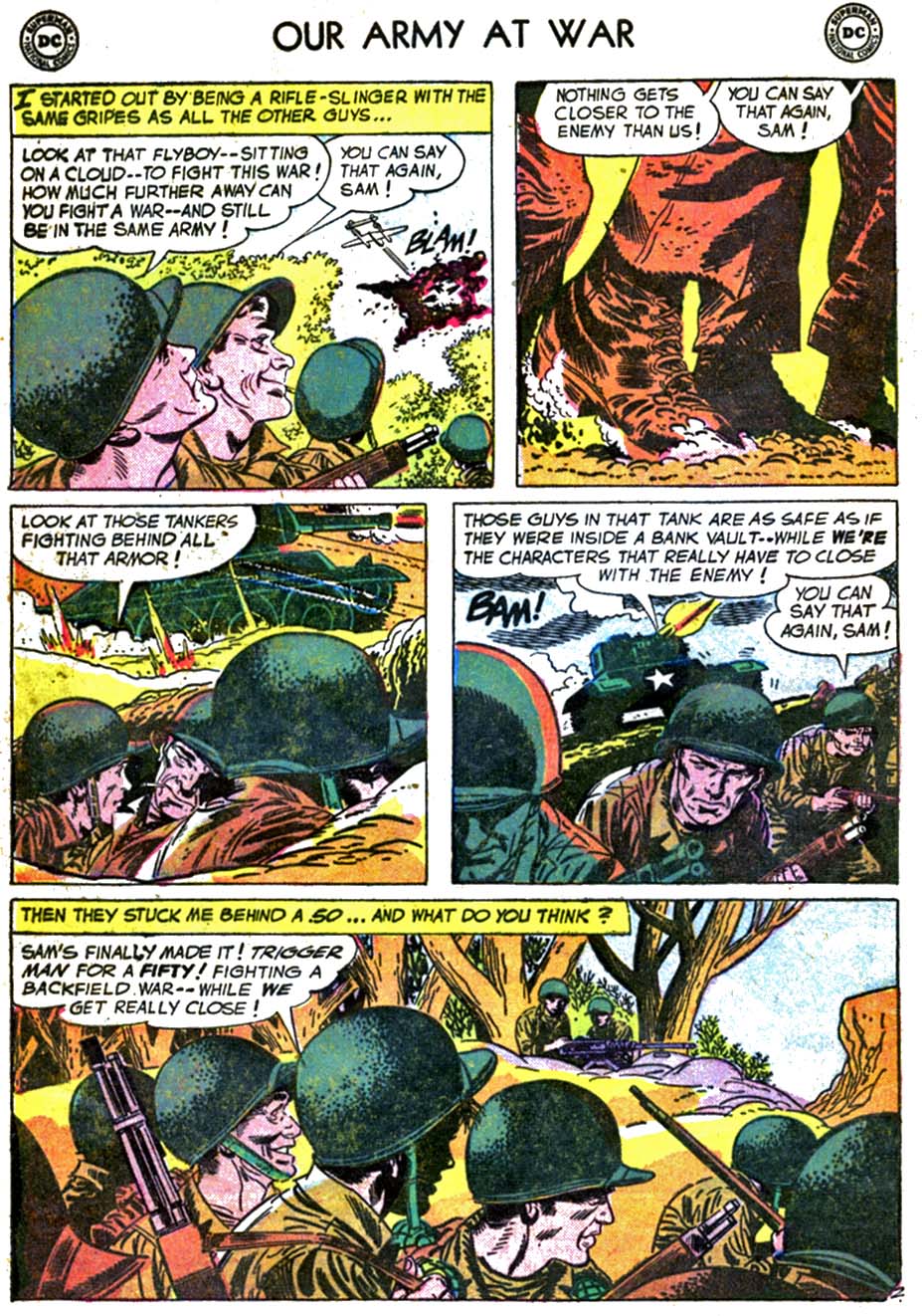 Read online Our Army at War (1952) comic -  Issue #62 - 4
