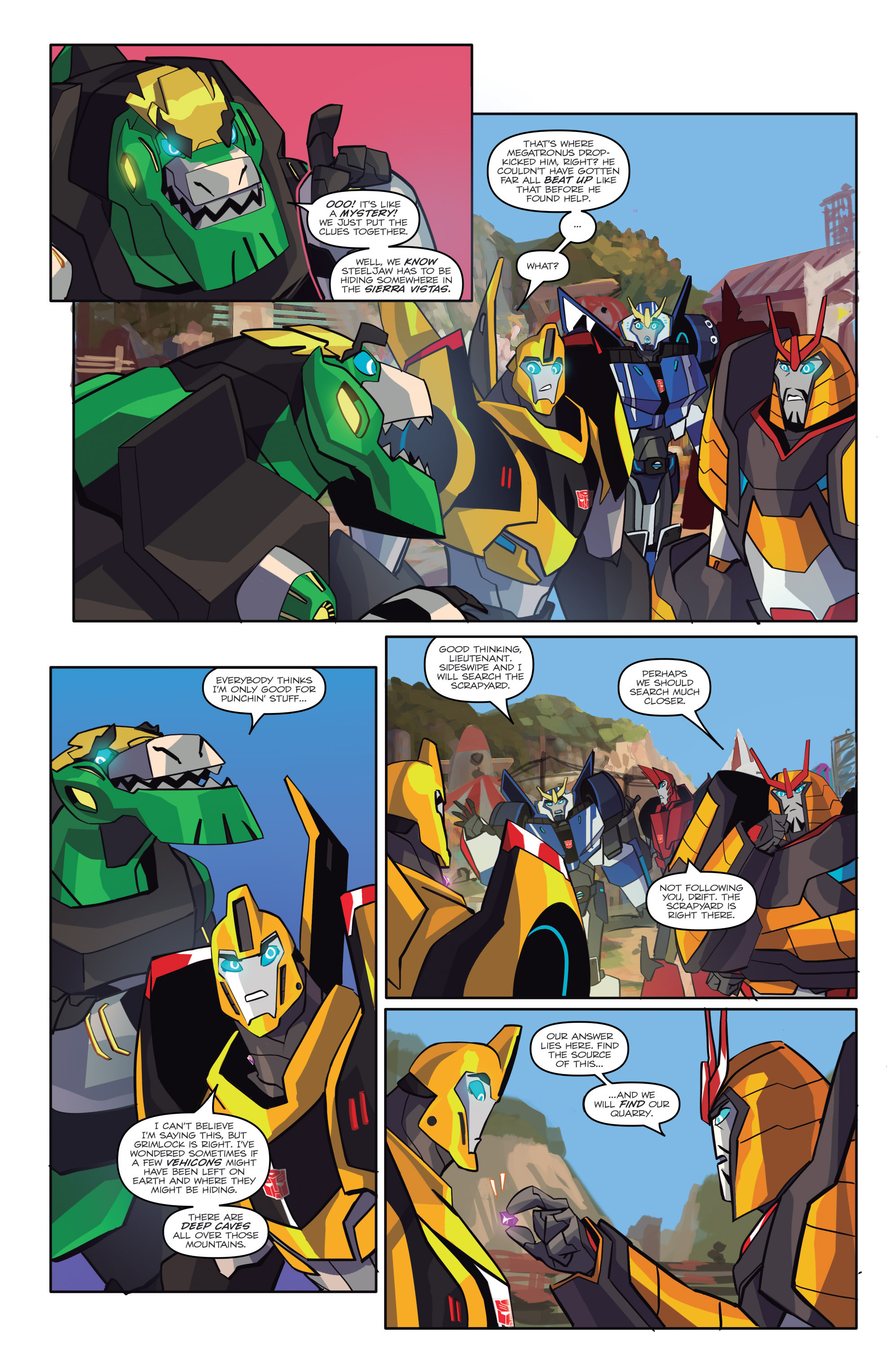 Read online Transformers: Robots In Disguise (2015) comic -  Issue #6 - 11