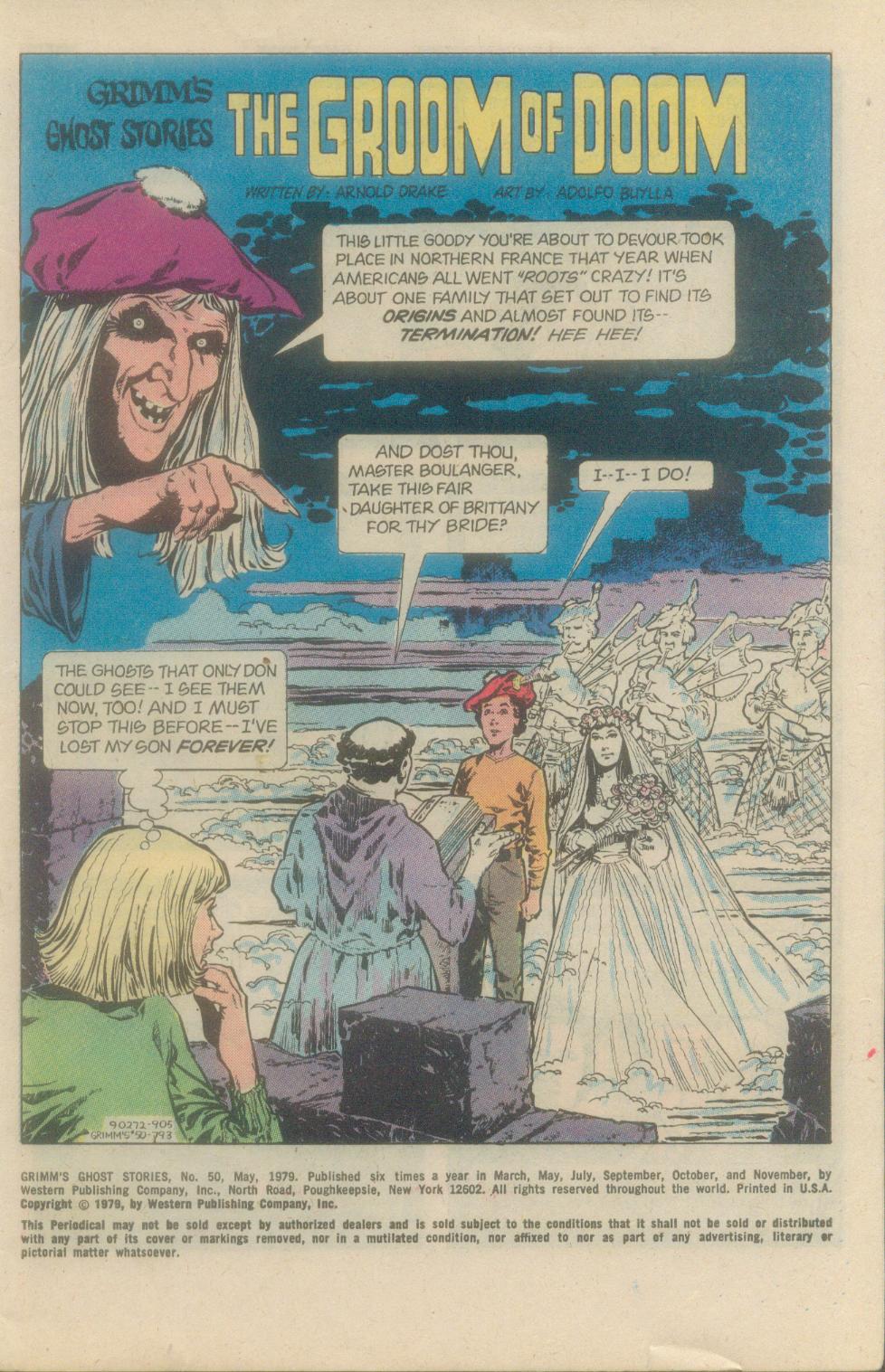 Read online Grimm's Ghost Stories comic -  Issue #50 - 3