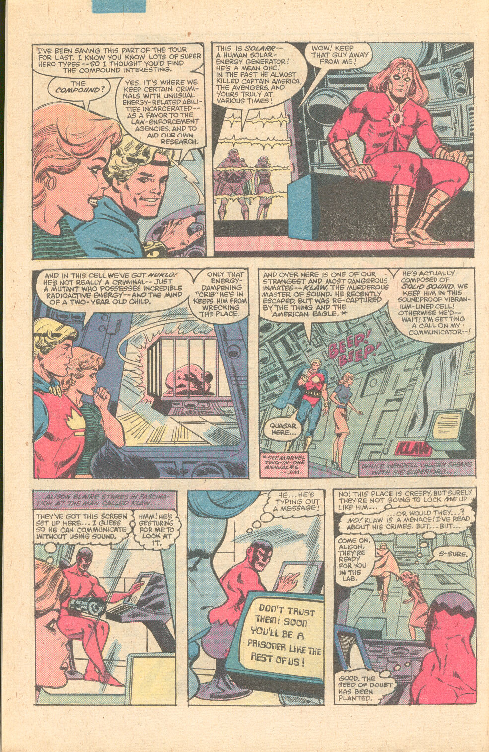 Read online Dazzler (1981) comic -  Issue #9 - 7