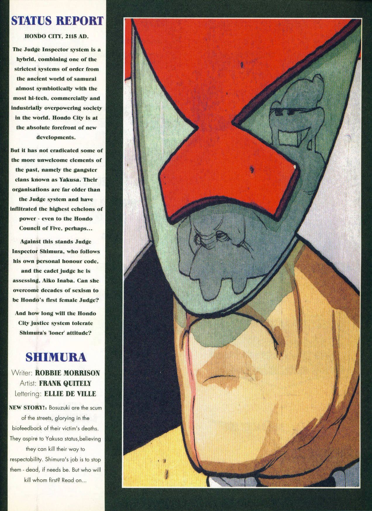 Read online Judge Dredd: The Megazine (vol. 2) comic -  Issue #37 - 31
