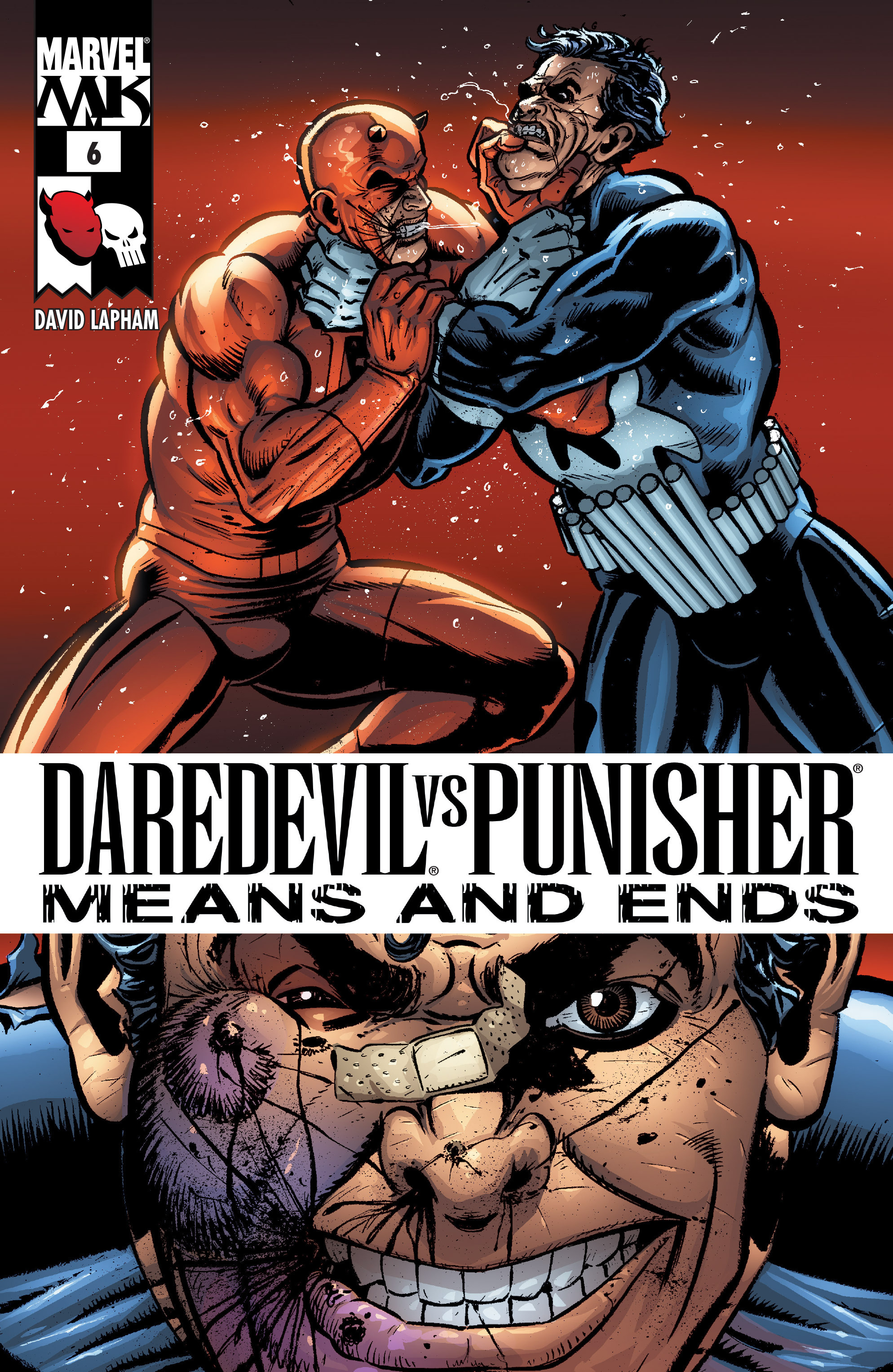 Read online Daredevil vs. Punisher comic -  Issue #6 - 1