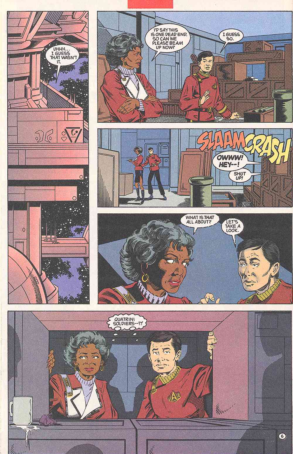 Read online Star Trek (1989) comic -  Issue #30 - 8