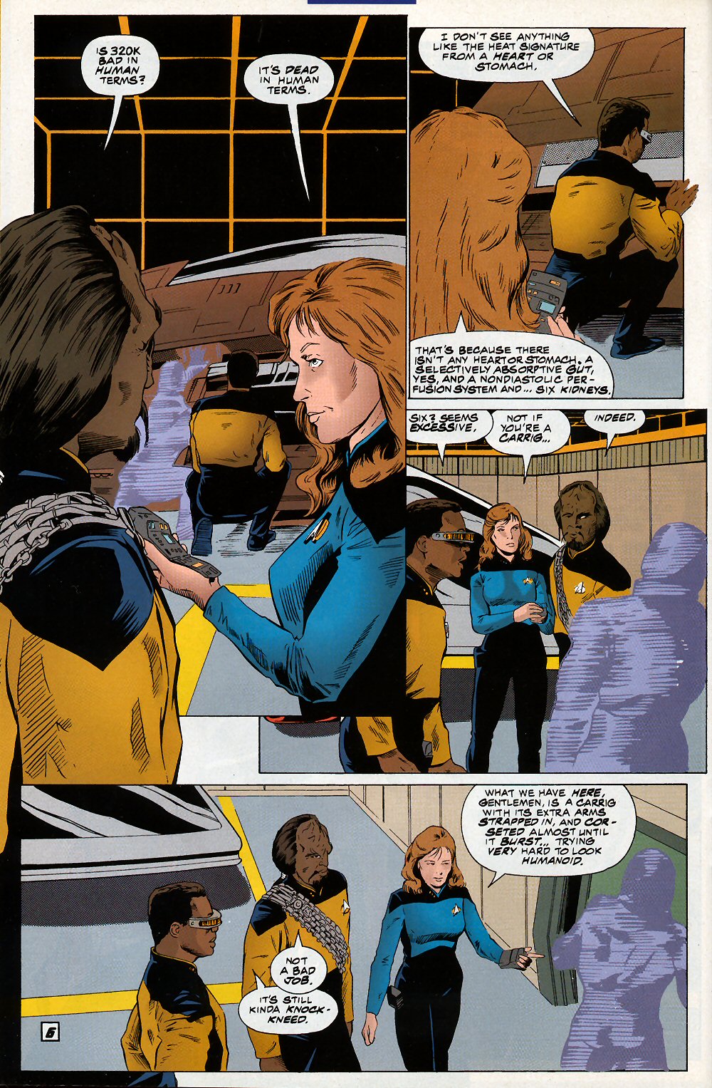 Read online Star Trek: The Next Generation - Ill Wind comic -  Issue #3 - 7