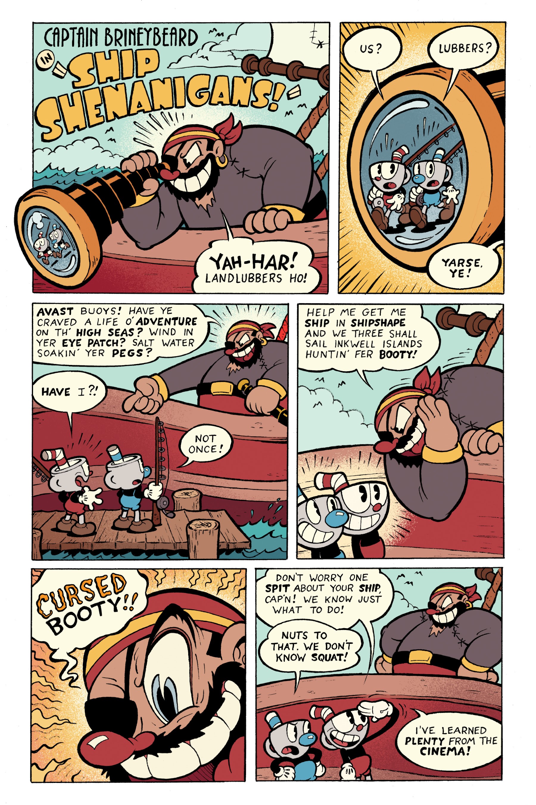 Read online Cuphead: Comic Capers & Curios comic -  Issue # TPB - 24