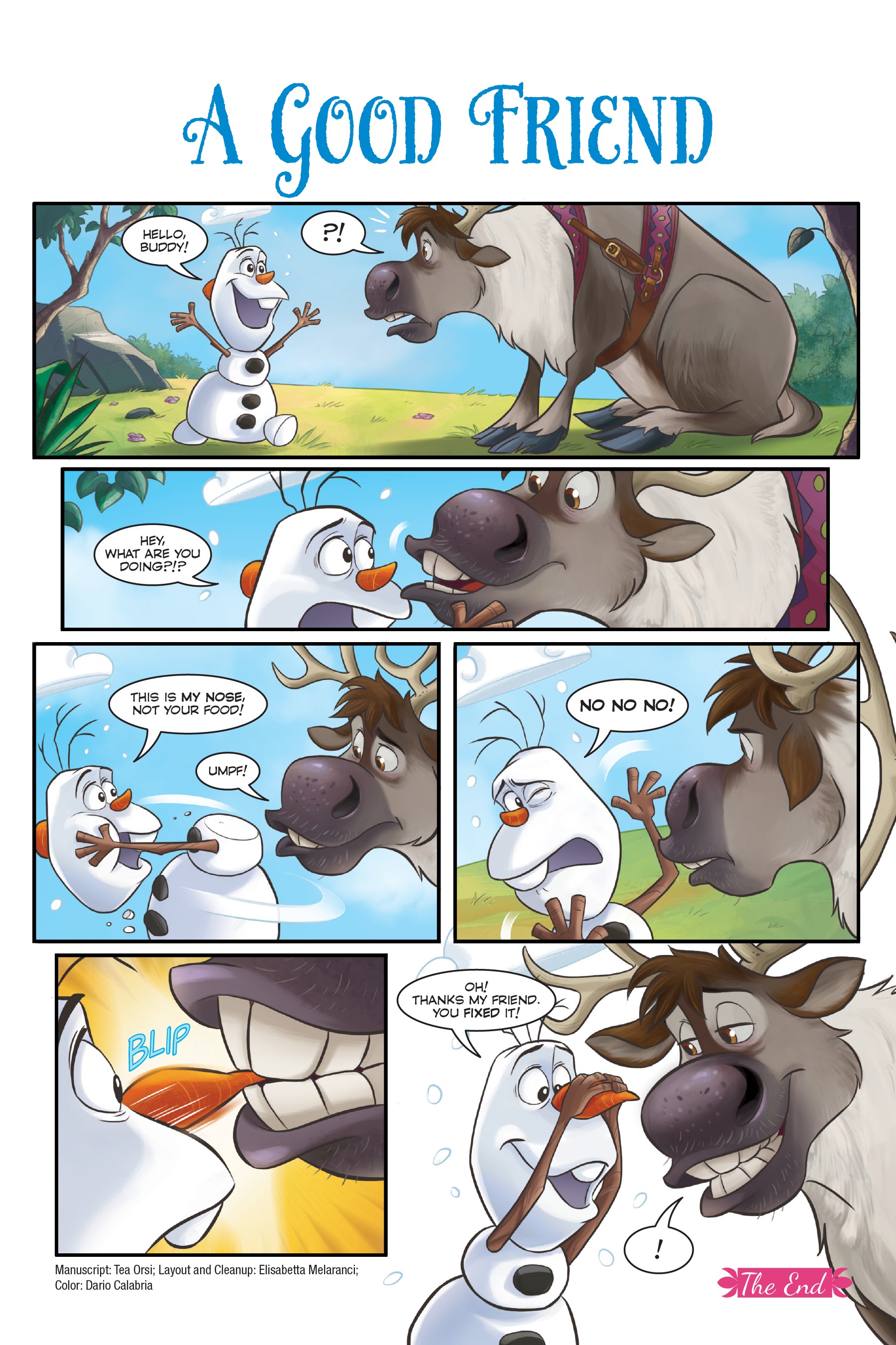 Read online Frozen Adventures: Flurries of Fun comic -  Issue # TPB (Part 1) - 76