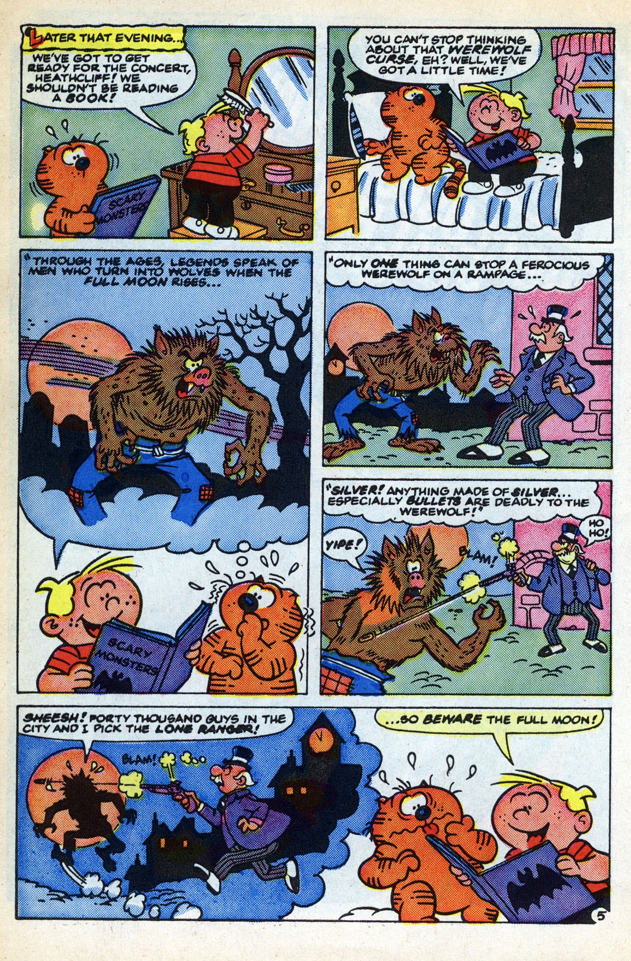 Read online Heathcliff's Funhouse comic -  Issue #3 - 8