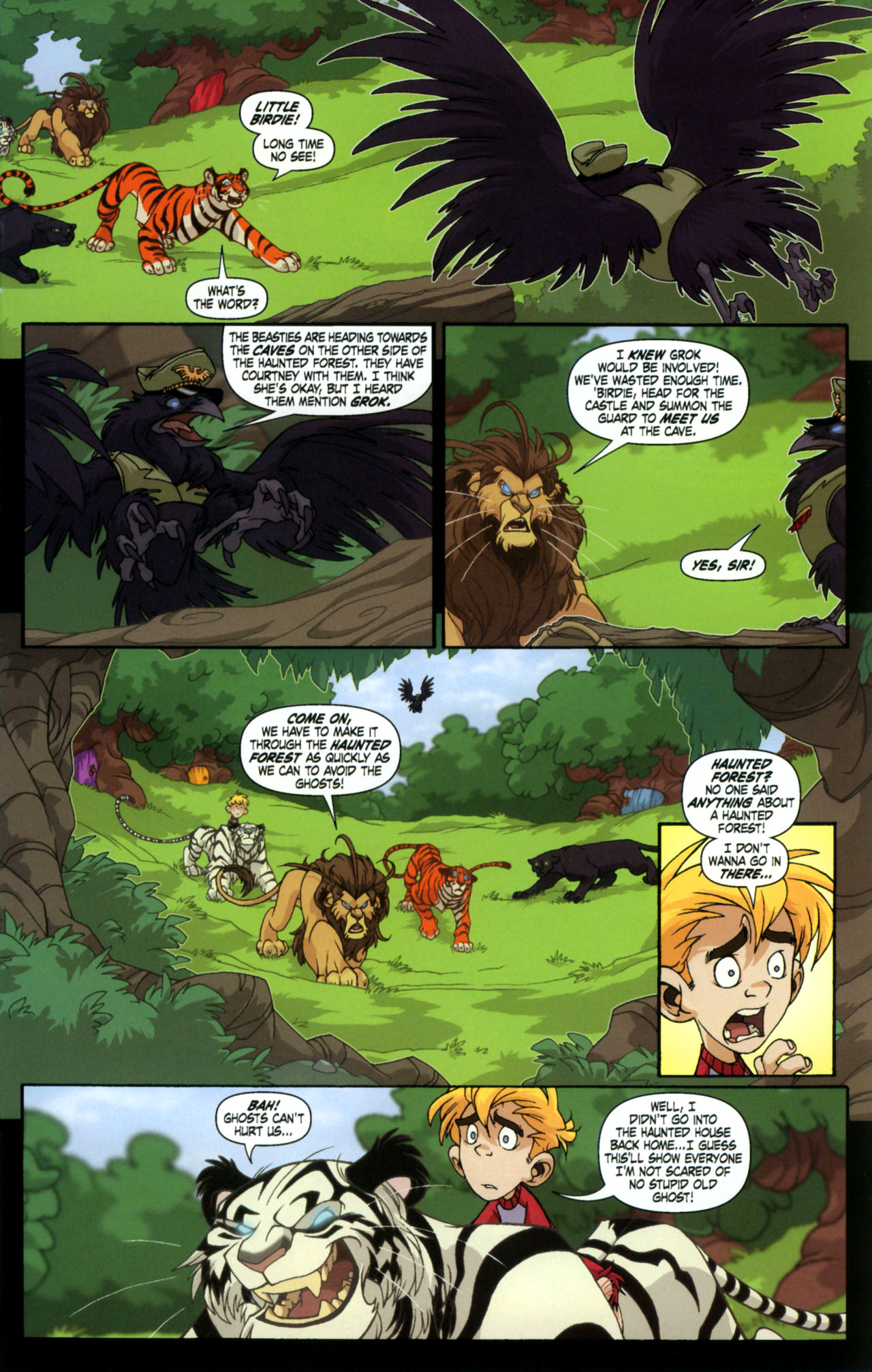 Read online Lions, Tigers and Bears comic -  Issue #3 - 9