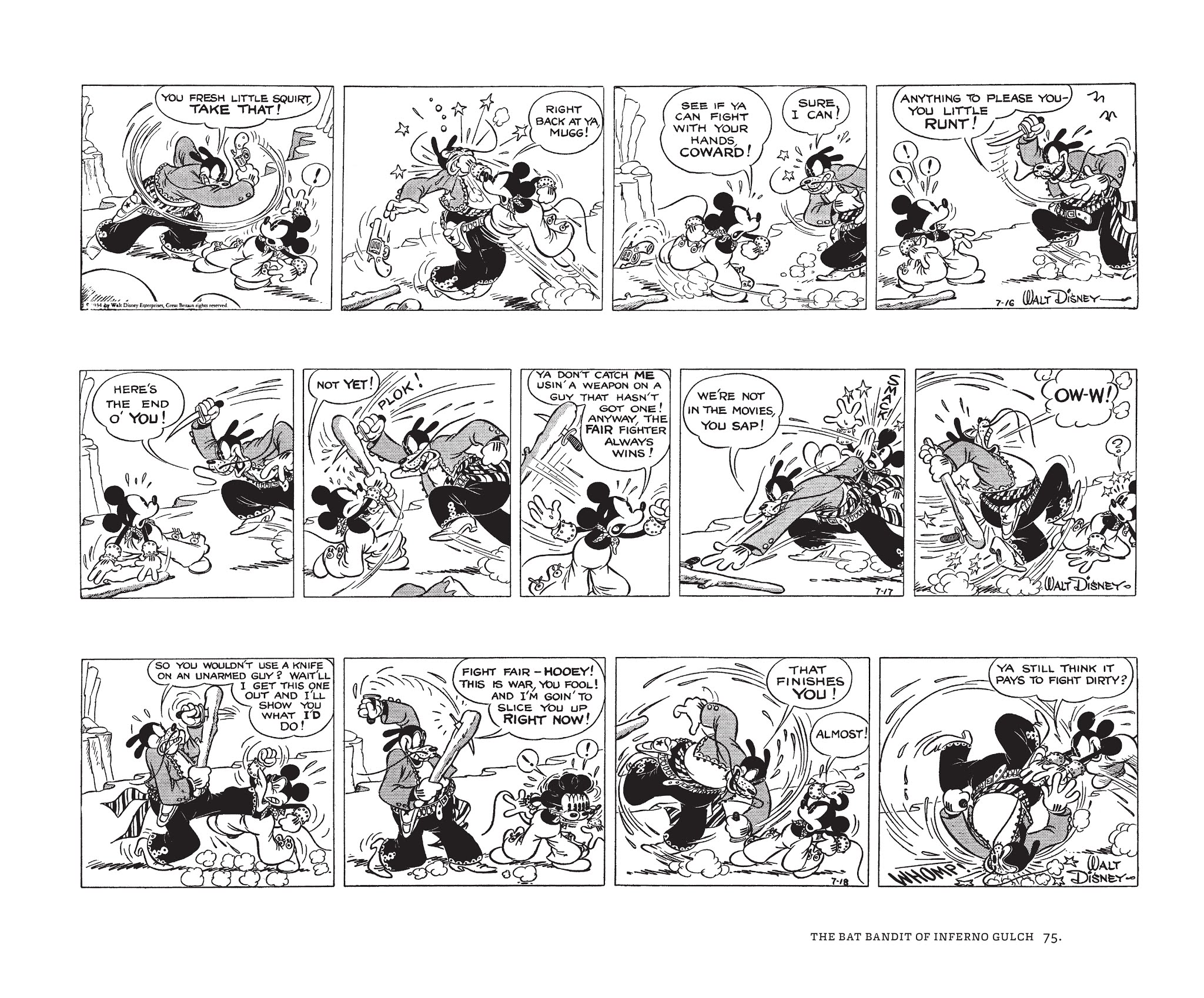 Read online Walt Disney's Mickey Mouse by Floyd Gottfredson comic -  Issue # TPB 3 (Part 1) - 75