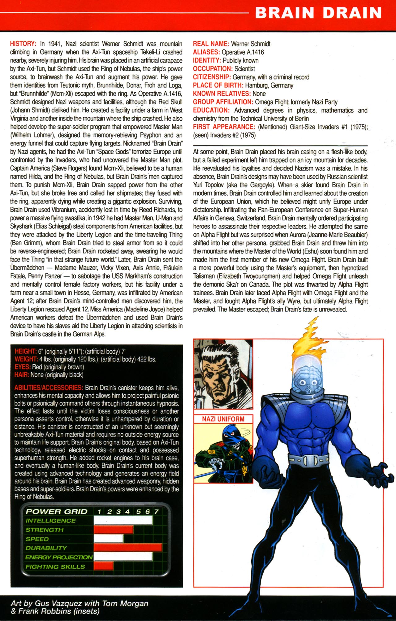 Read online Official Handbook of the Marvel Universe A To Z Update comic -  Issue #3 - 11