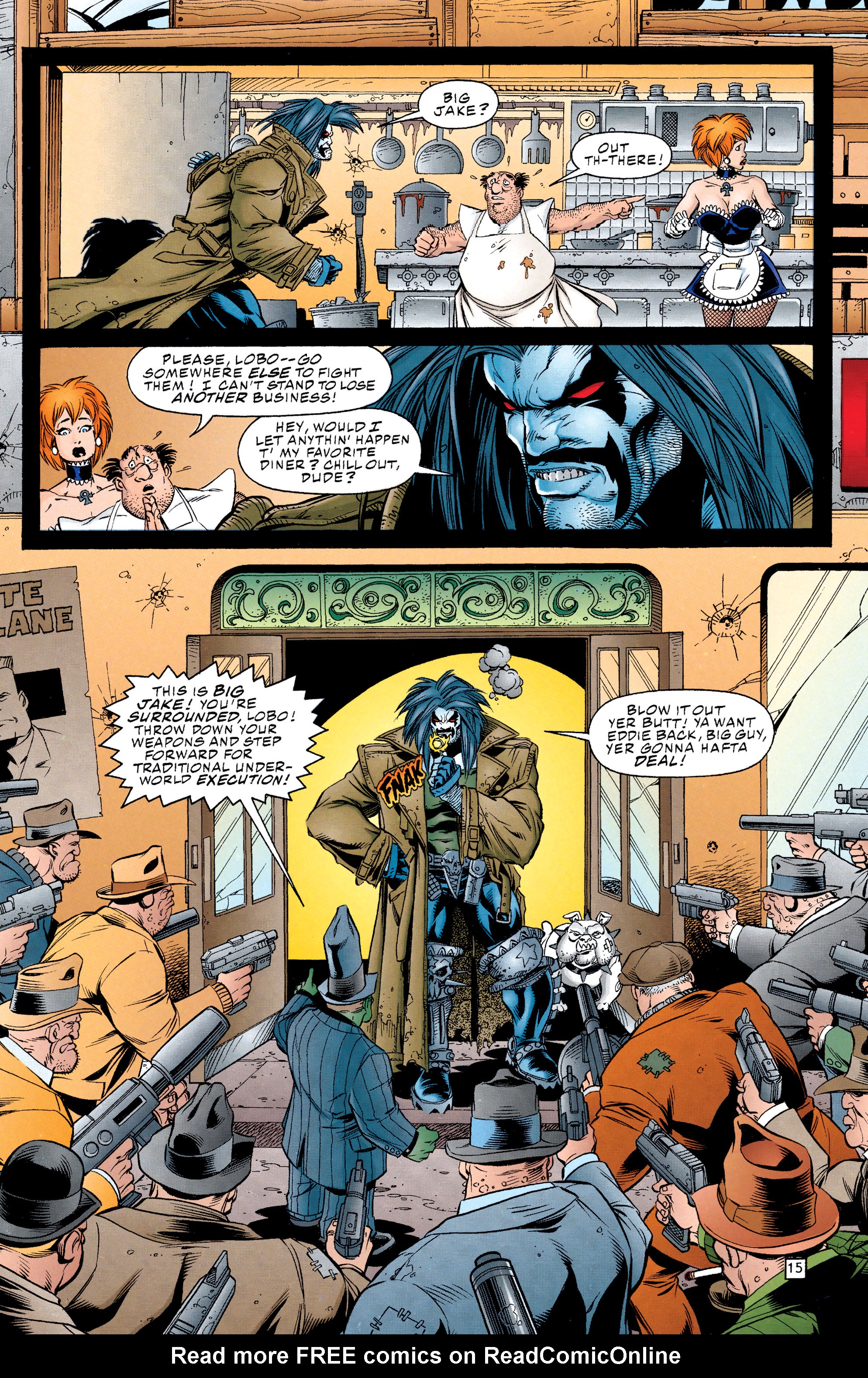 Read online Lobo (1993) comic -  Issue #17 - 15
