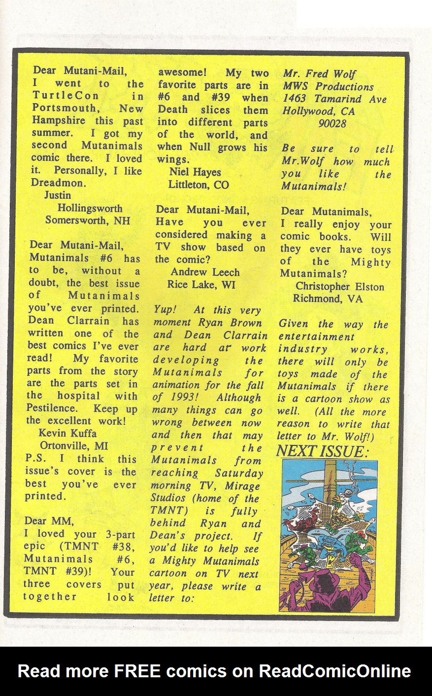 Read online Mighty Mutanimals (1992) comic -  Issue #7 - 30