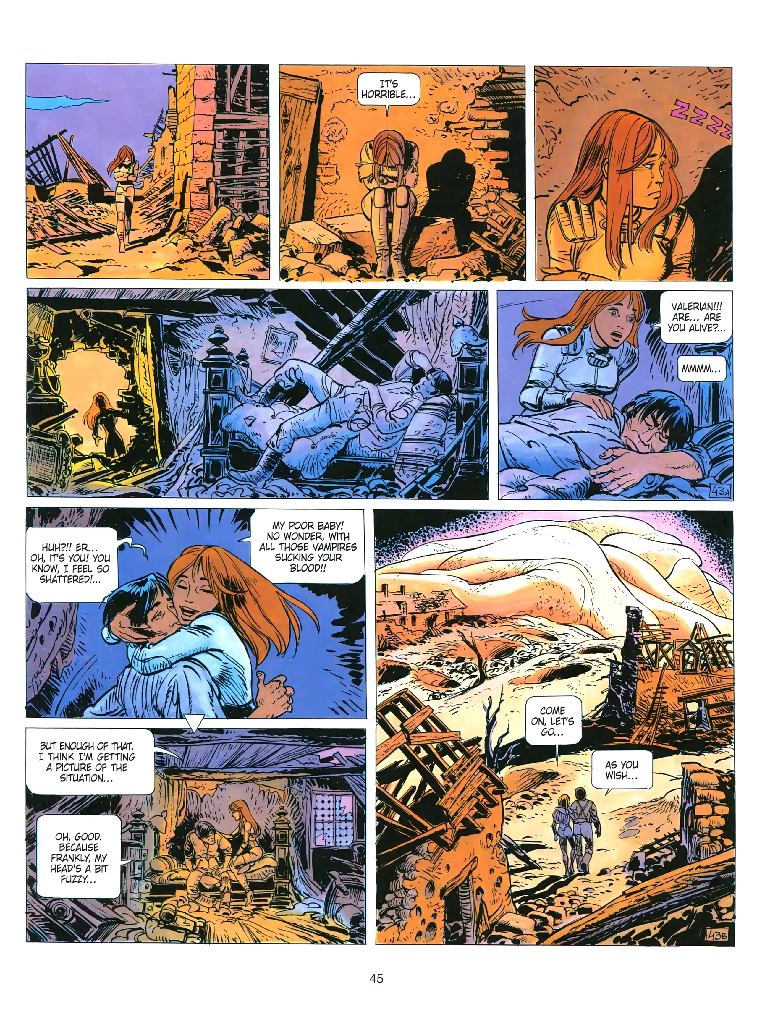 Read online Valerian and Laureline comic -  Issue #7 - 47