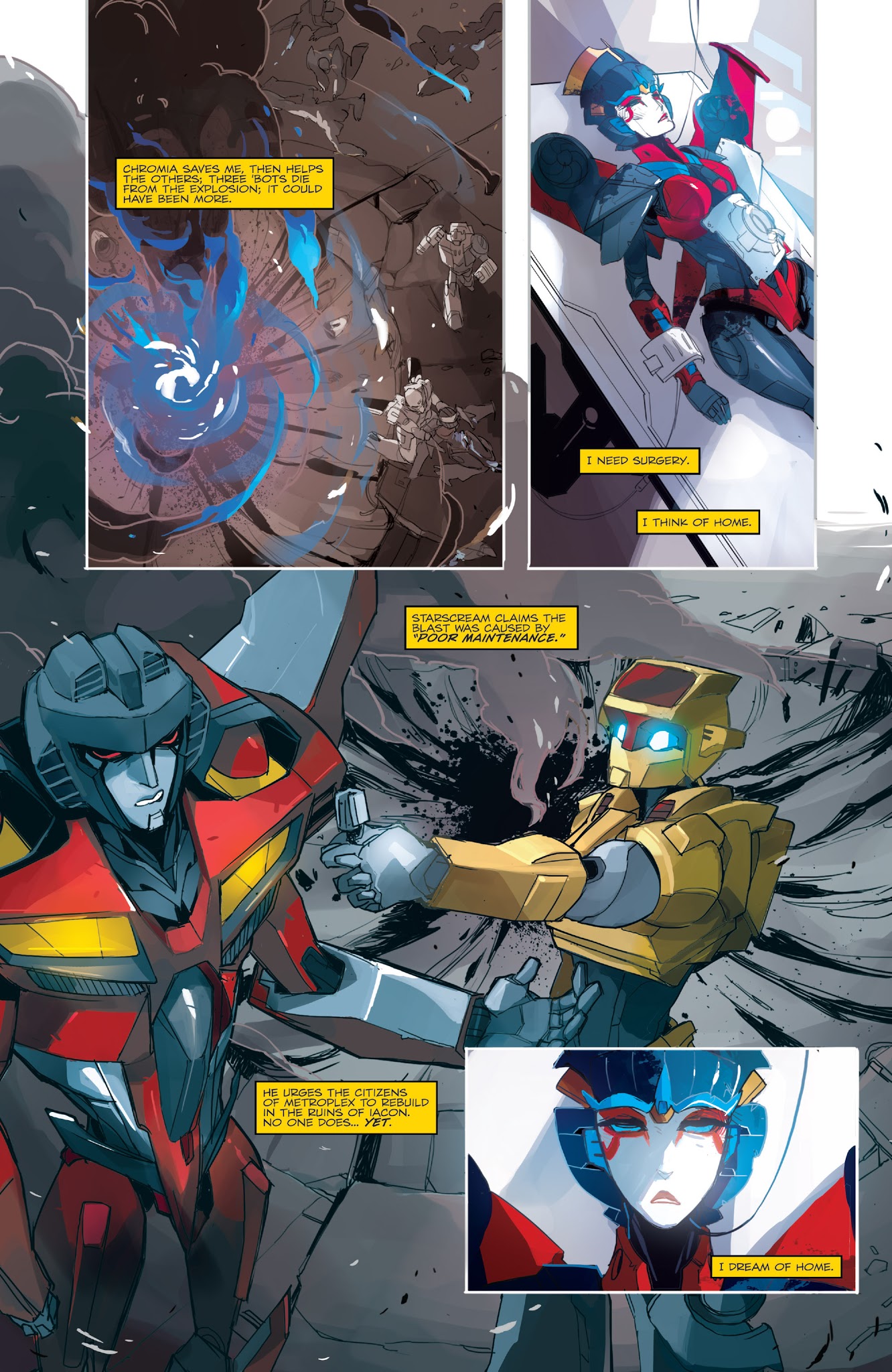 Read online The Transformers: Windblade (2018) comic -  Issue # TPB - 27