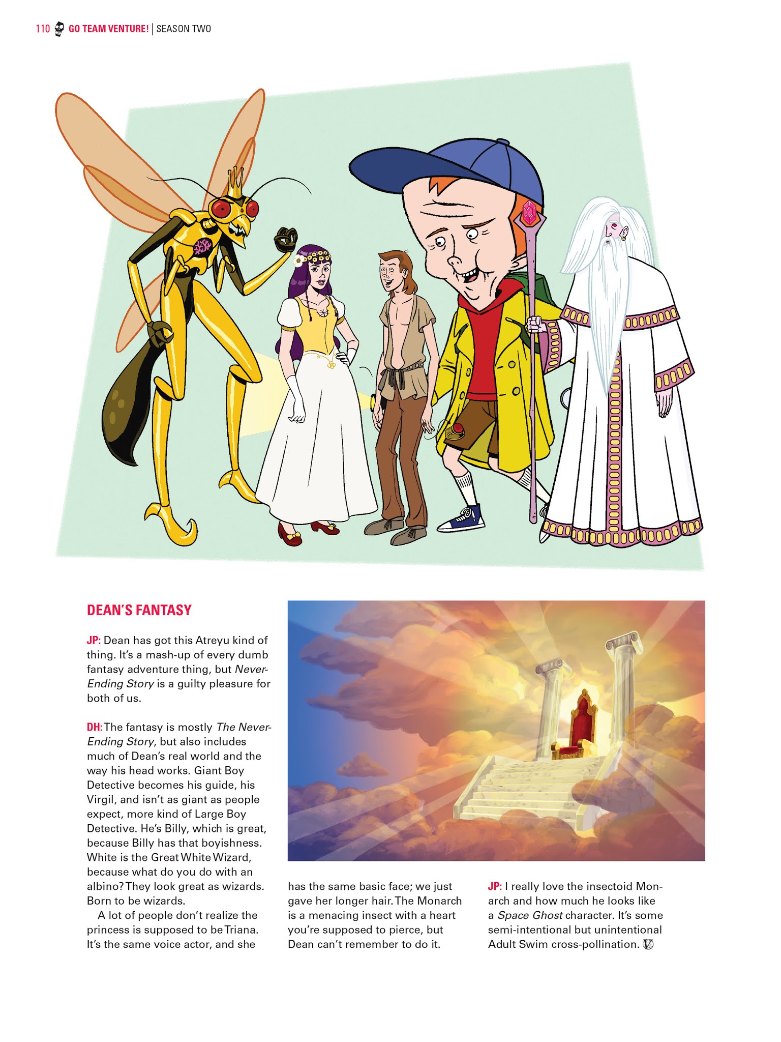 Read online Go Team Venture!: The Art and Making of The Venture Bros. comic -  Issue # TPB (Part 2) - 10