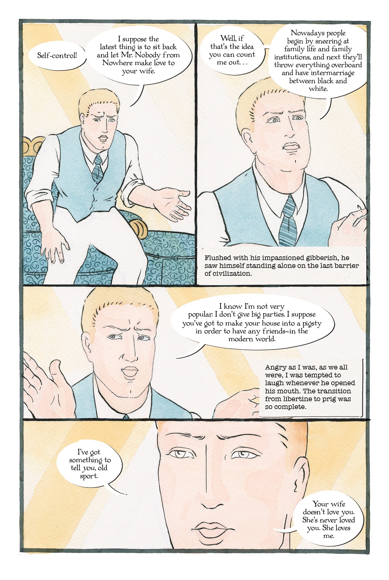 Read online The Great Gatsby: The Graphic Novel comic -  Issue # TPB (Part 2) - 56