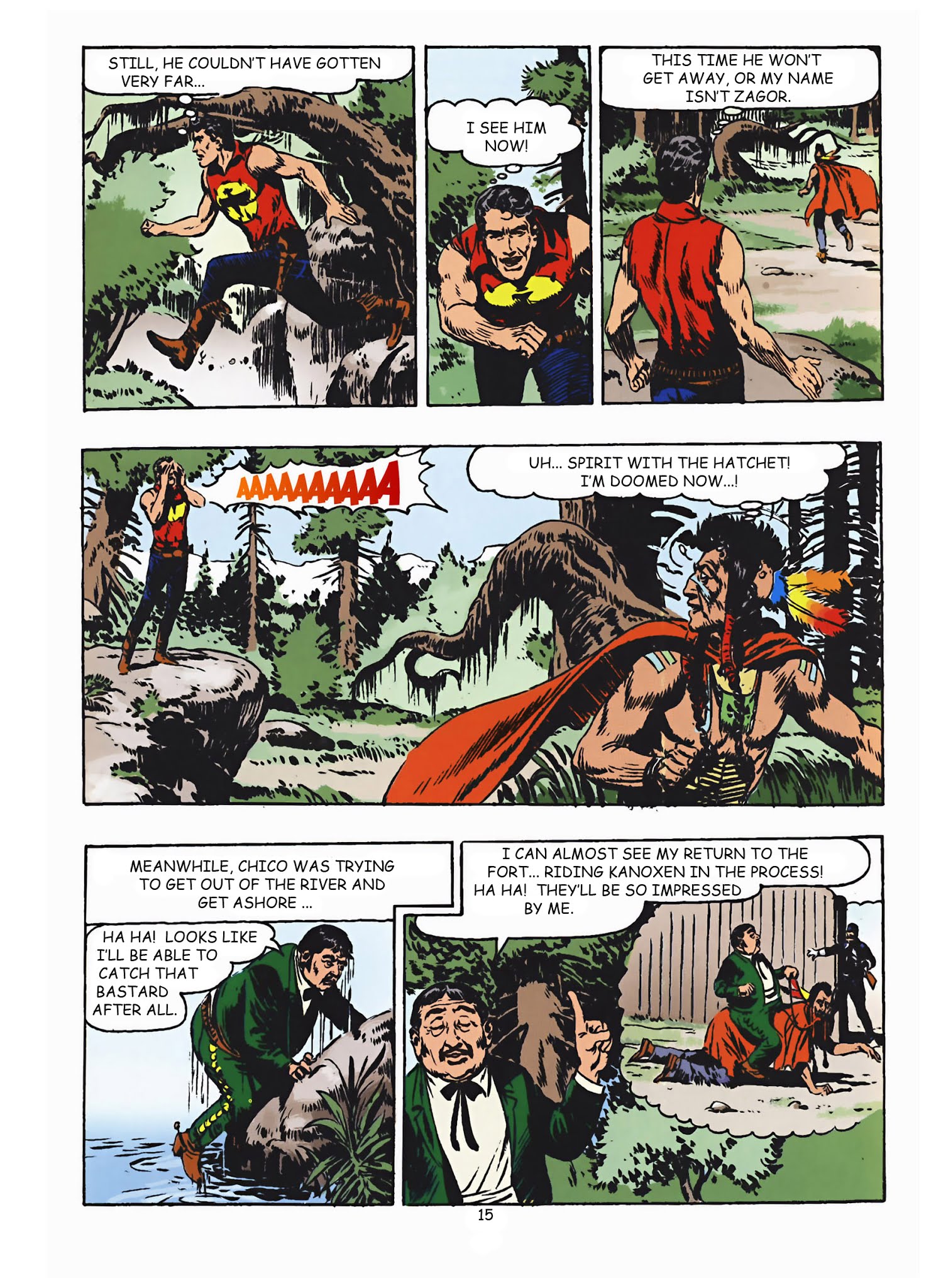 Read online Zenith gigante - Zagor gigante comic -  Issue #2 - 16