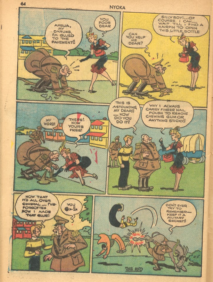 Read online Jungle Girl (1942) comic -  Issue #1 - 64