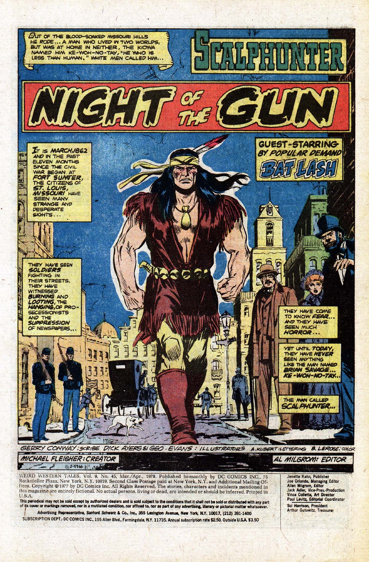 Read online Weird Western Tales (1972) comic -  Issue #45 - 3