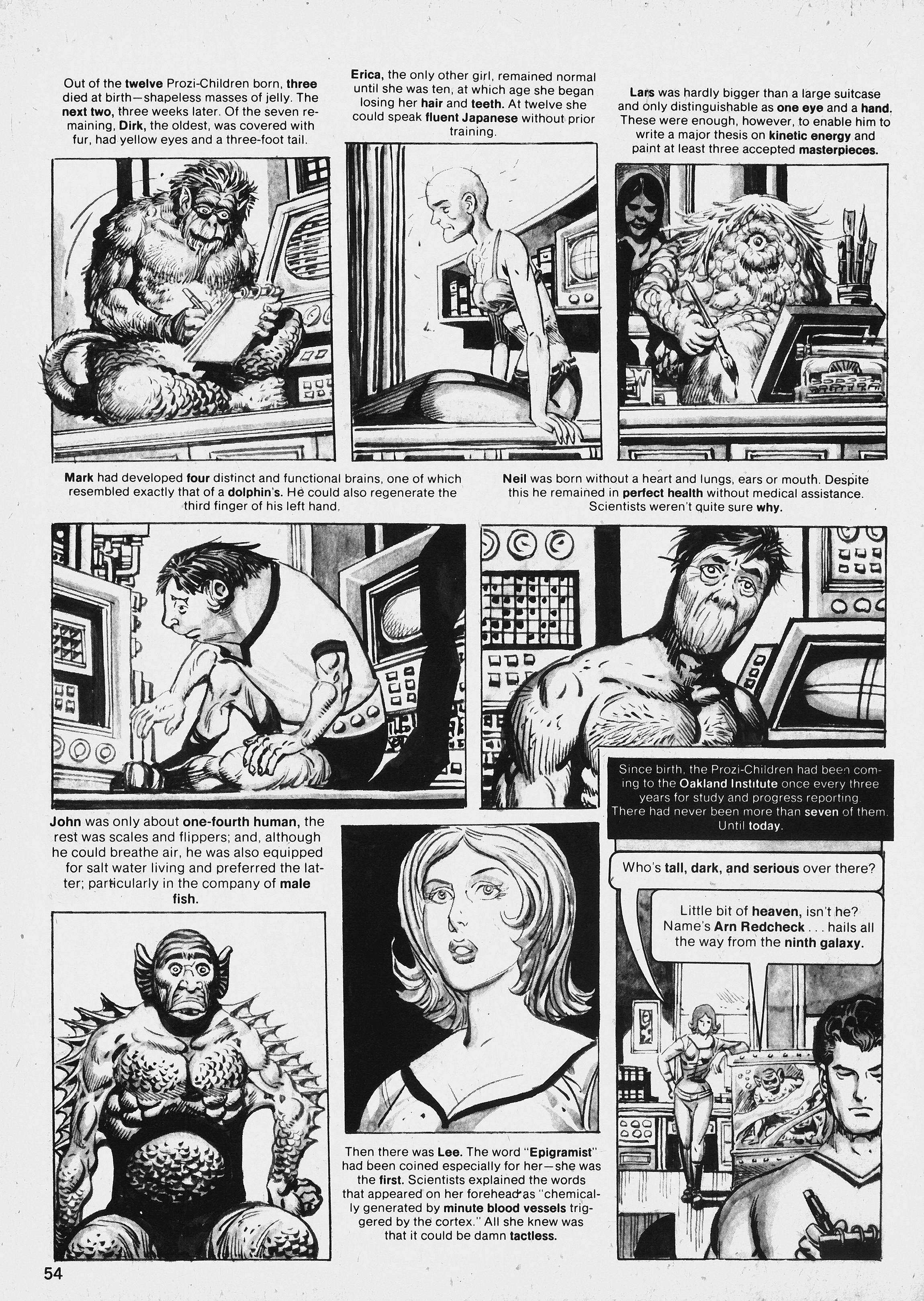 Read online Unknown Worlds of Science Fiction Giant Size Special comic -  Issue # Full - 54