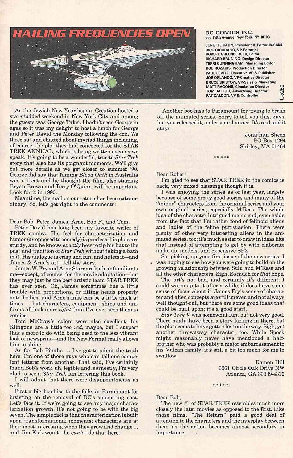 Read online Star Trek (1989) comic -  Issue #5 - 30