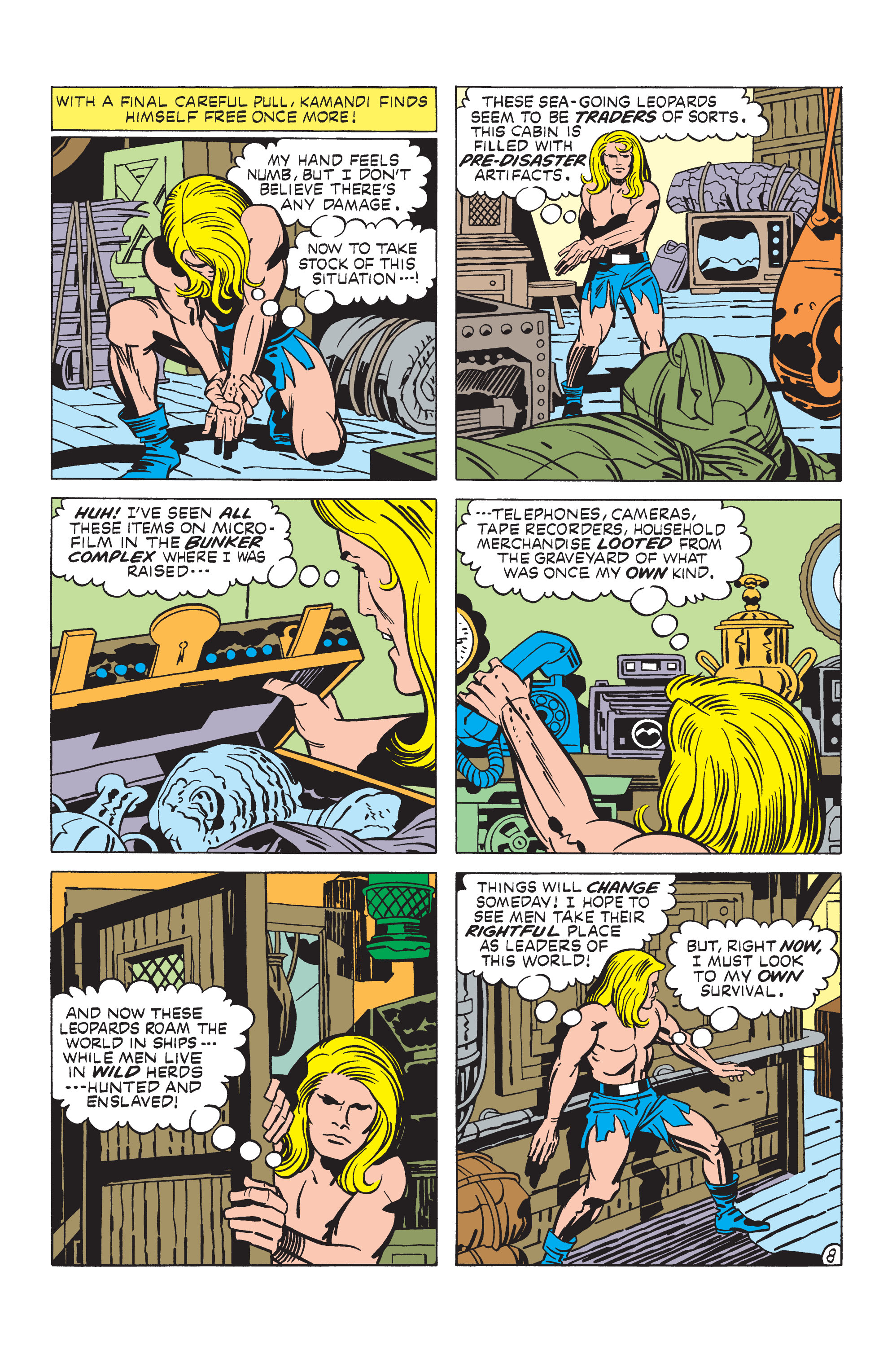 Read online Kamandi, The Last Boy On Earth comic -  Issue #11 - 8