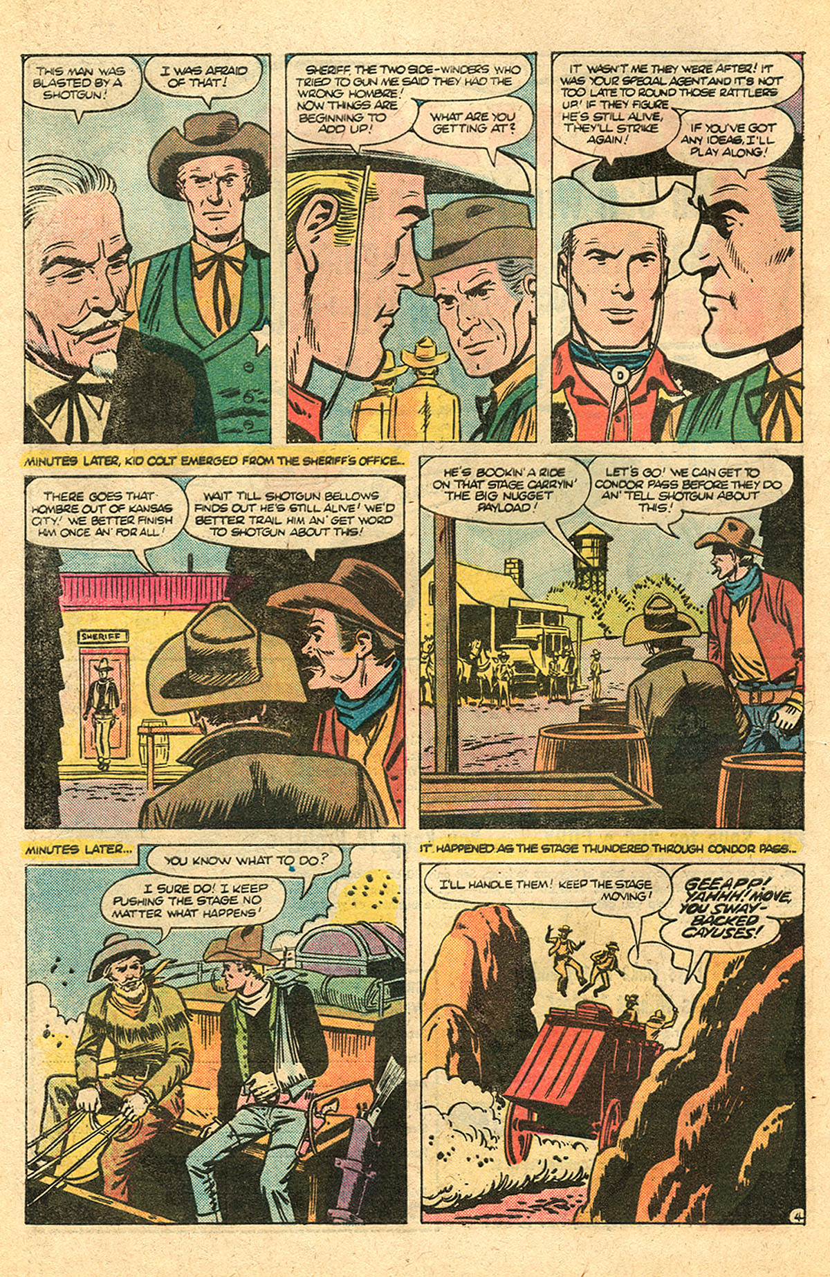 Read online Kid Colt Outlaw comic -  Issue #189 - 8