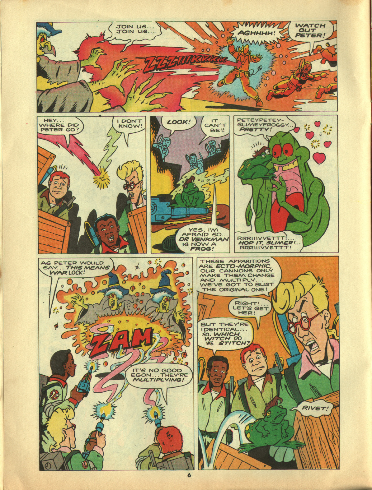 Read online The Real Ghostbusters comic -  Issue #27 - 6