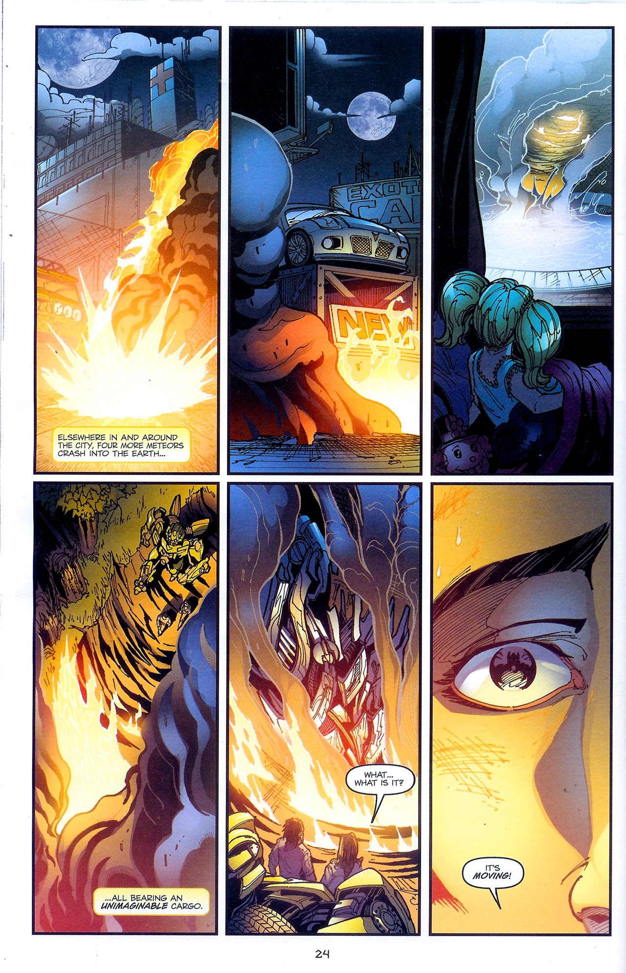 Read online Transformers: The Movie Adaptation comic -  Issue #2 - 23